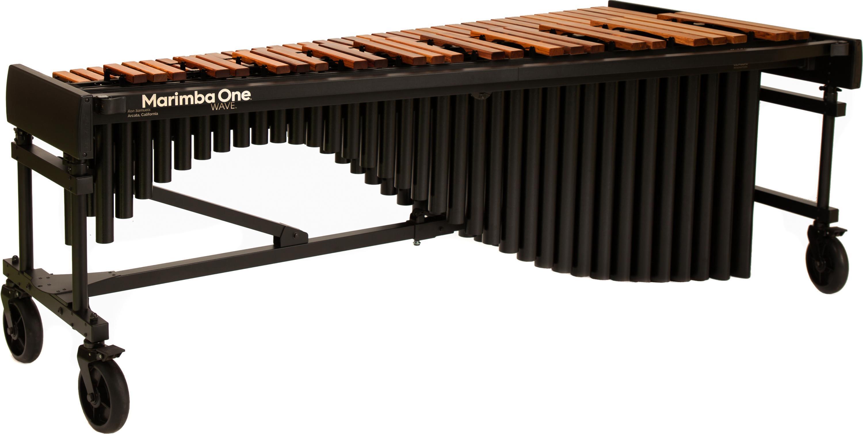 Marimba One Wave Horizon Synthetic Marimba, Basso Bravo Resonators