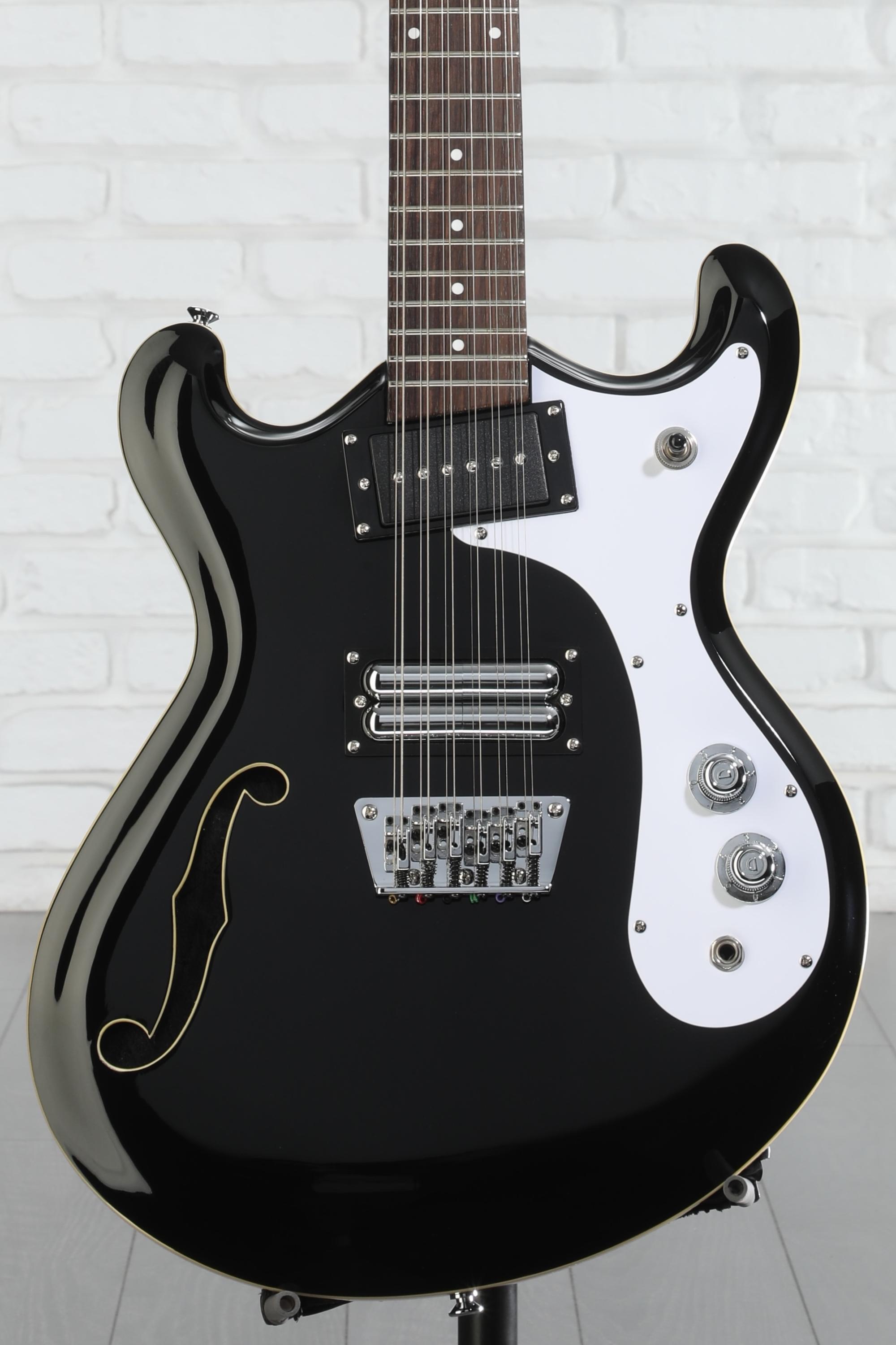 Dan Electro 12弦guitar　Black Amazon.com: Danelectro Vintage 12 String Electric Guitar
