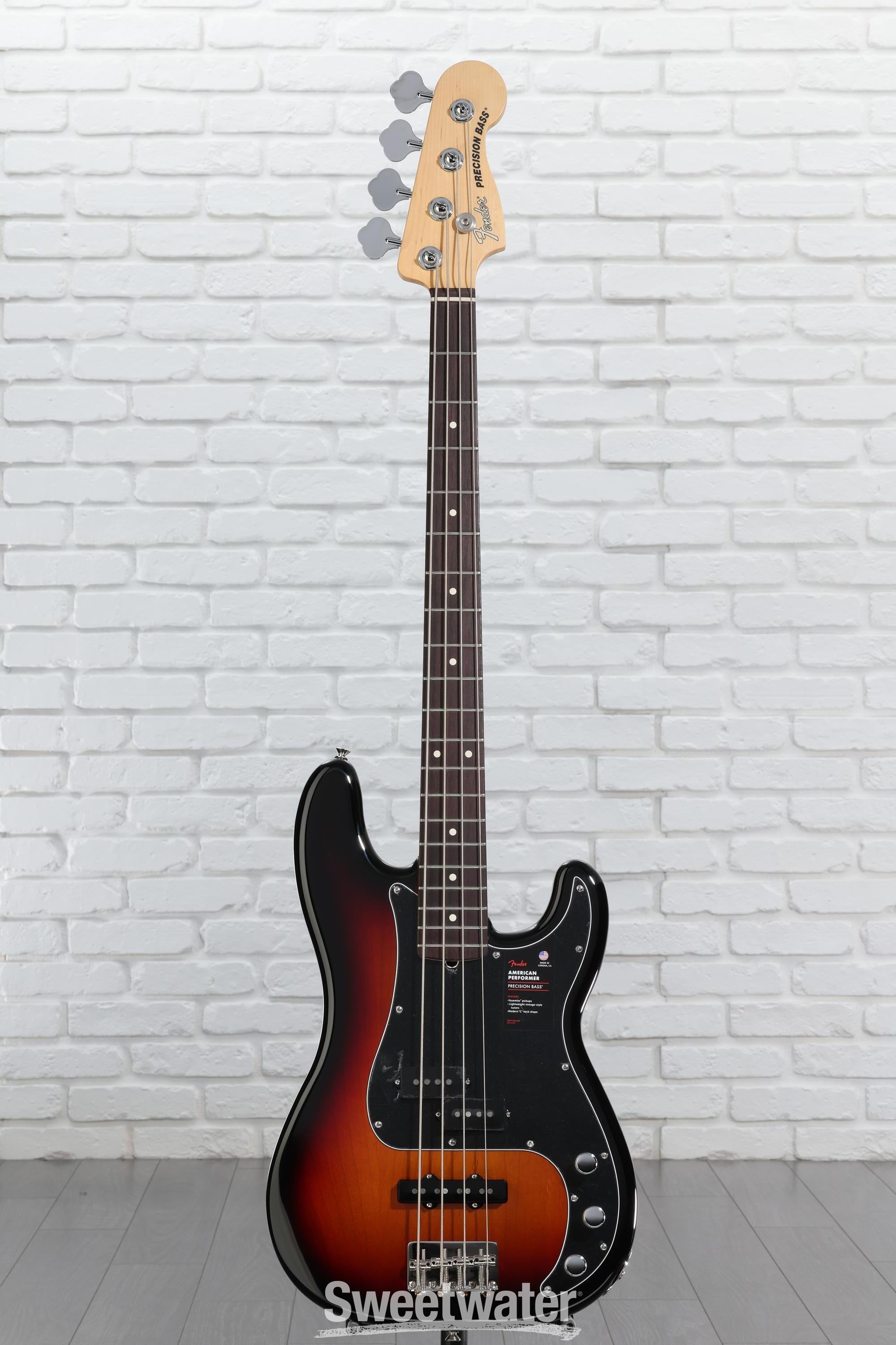 ベース Fender AmericanPerformer Precision Bass Fender American Performer Precision Bass Guitar - 3-color