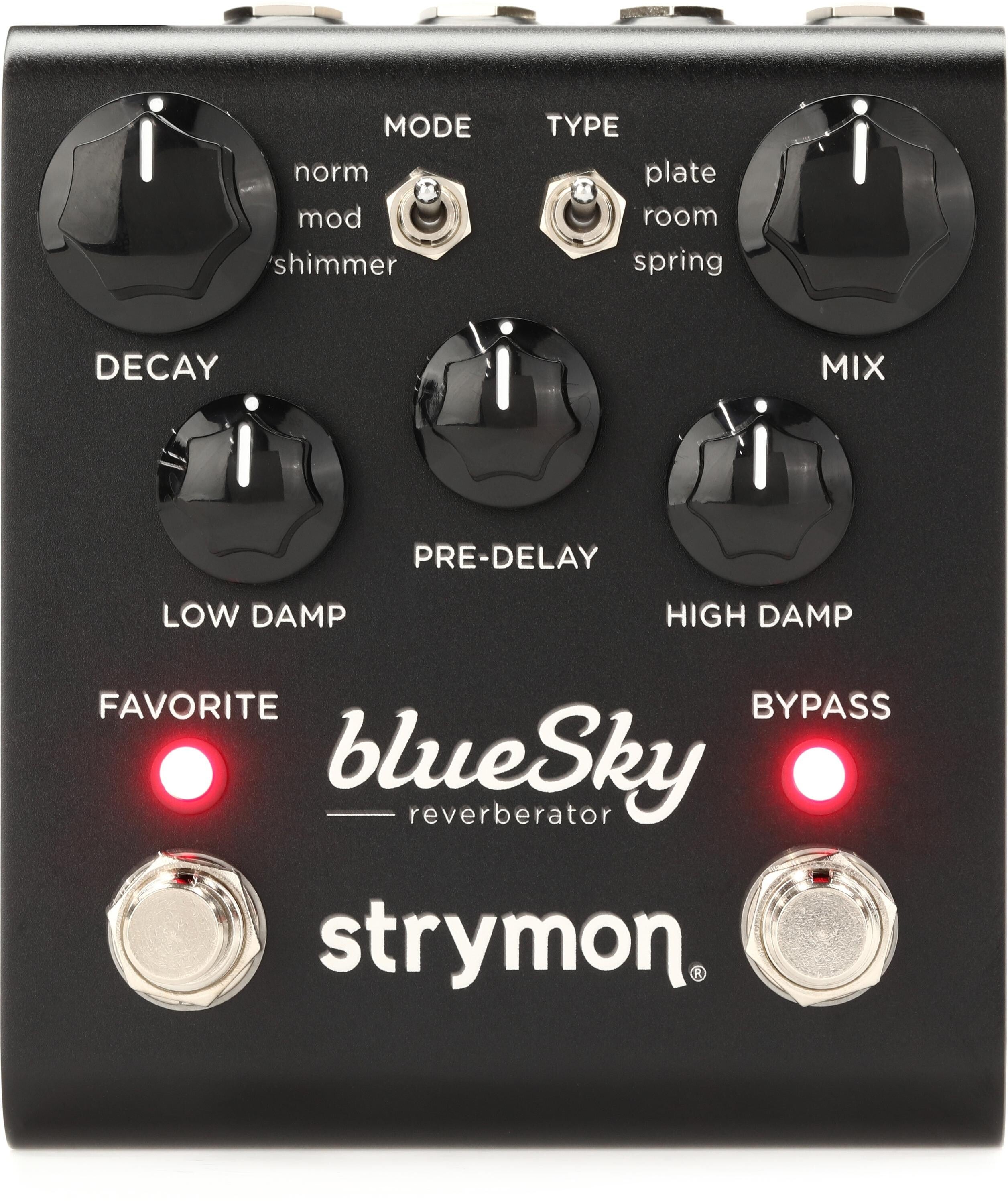 Strymon blueSky Reverberator Pedal - Midnight Edition | Sweetwater