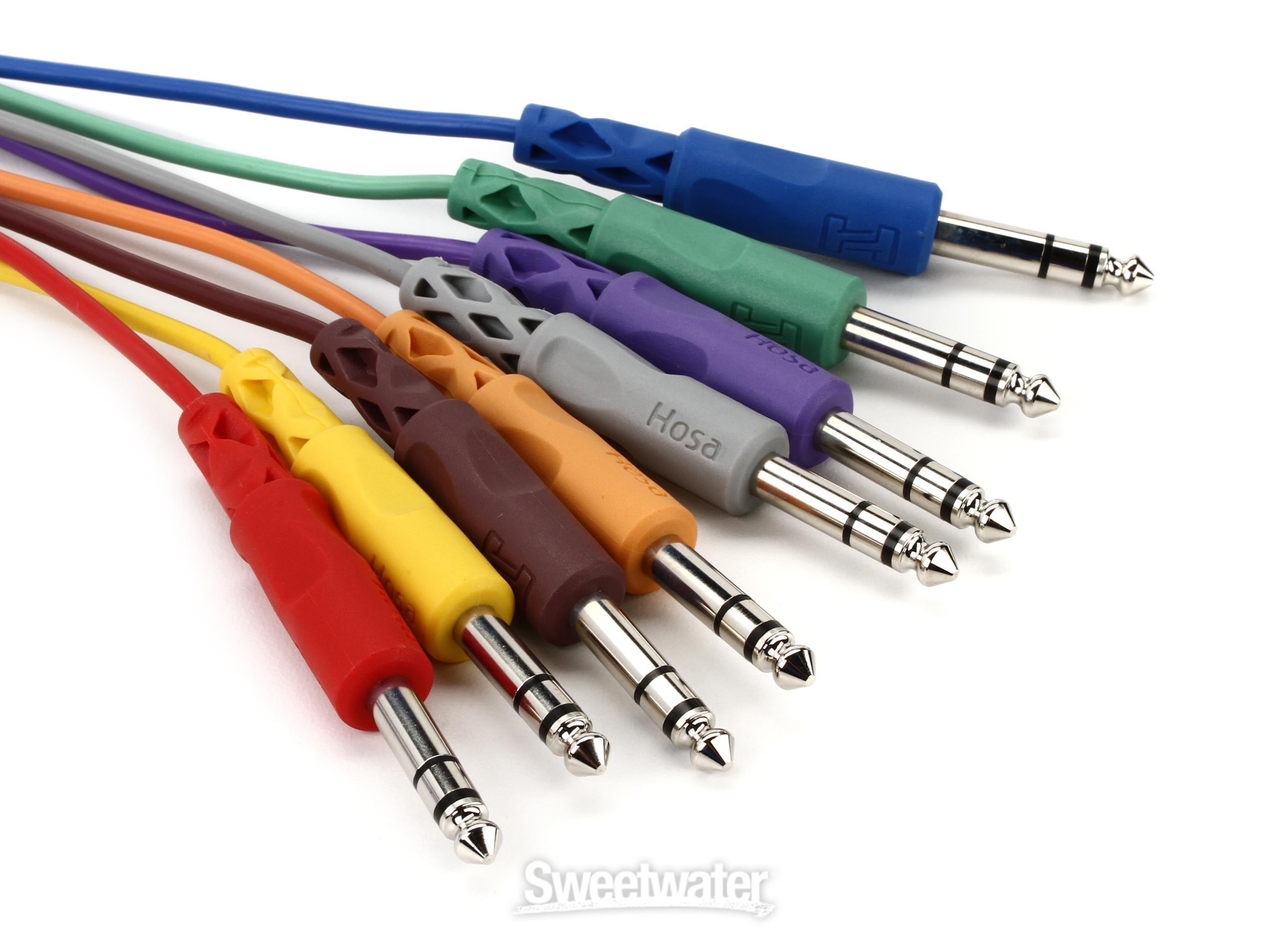 Hosa STX-802M 8-channel 1/4 inch TRS Male to XLR Male Balanced