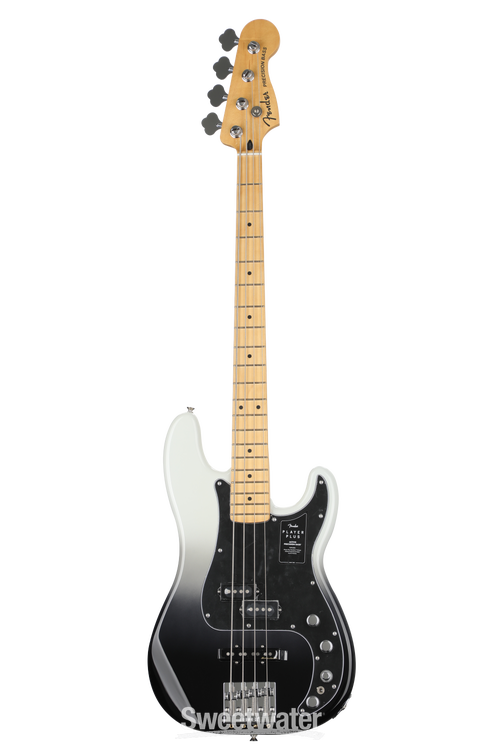 Fender Player Plus Active Precision Bass - Silver Smoke with Fender Player Plus Active Precision Bass - Silver Smoke with