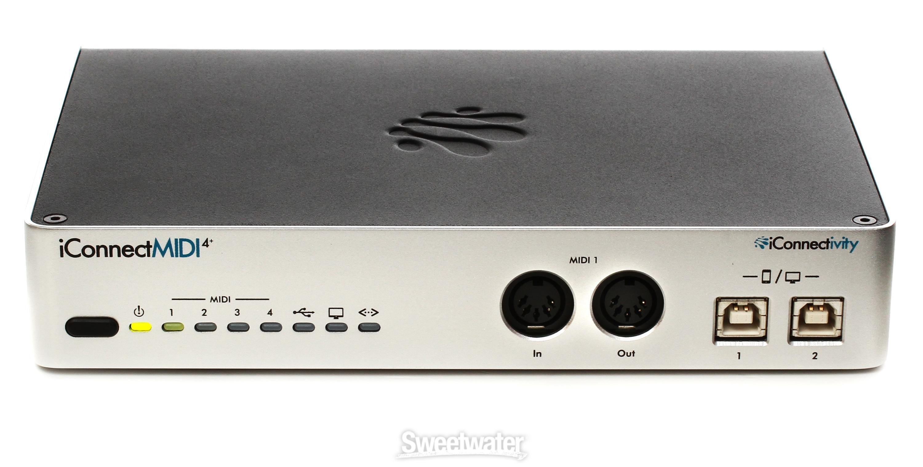 iConnectivity iConnectMIDI4+ - 30-pin Edition Reviews | Sweetwater