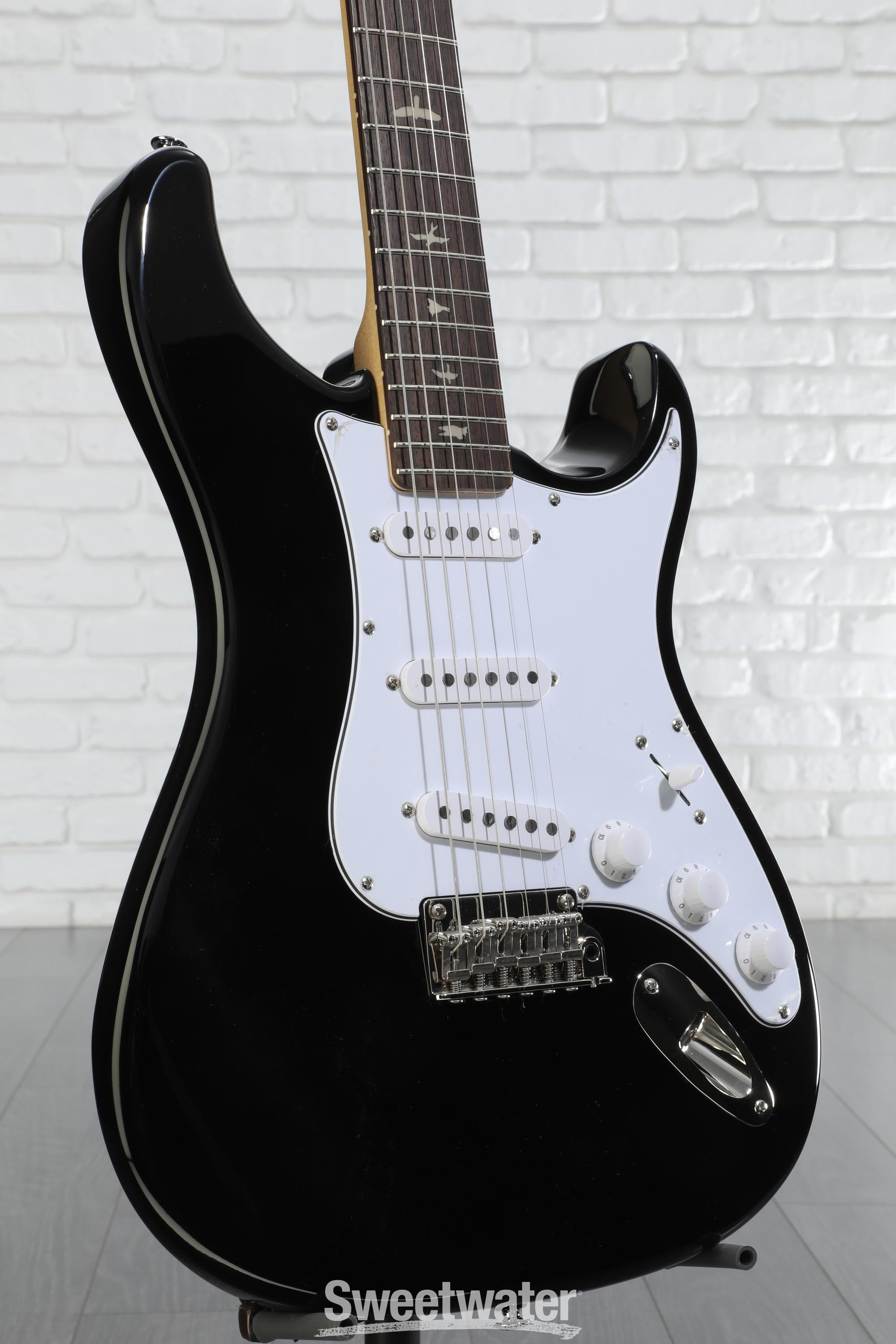PRS SE Silver Sky Electric Guitar - Piano Black with