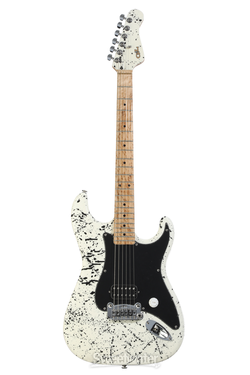 G&L Legacy エレキギター ブラック MOD G&L Tribute Legacy Electric Guitar Black Satin Frost