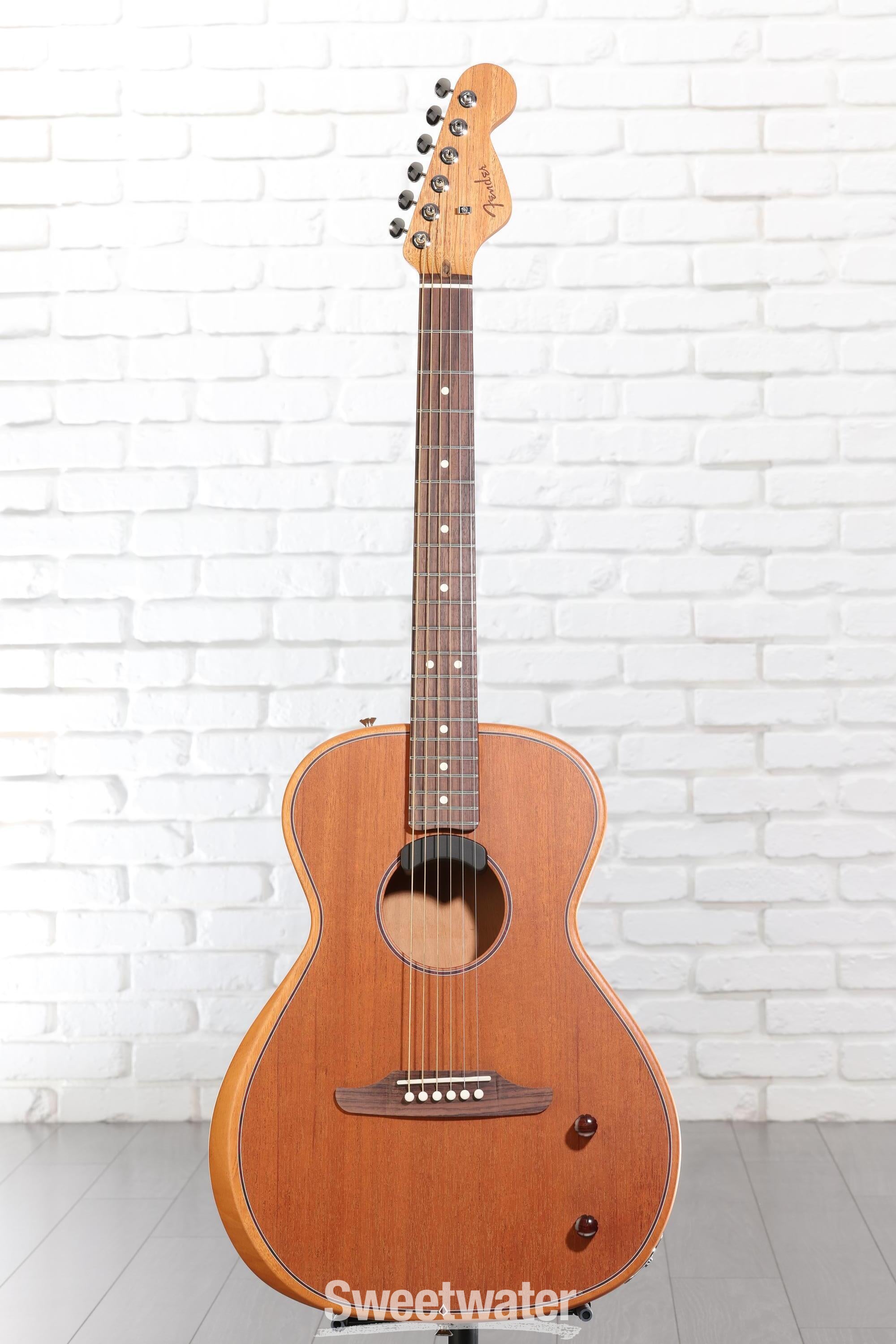 Fender Highway Series Parlor Acoustic-electric Guitar - Mahogany