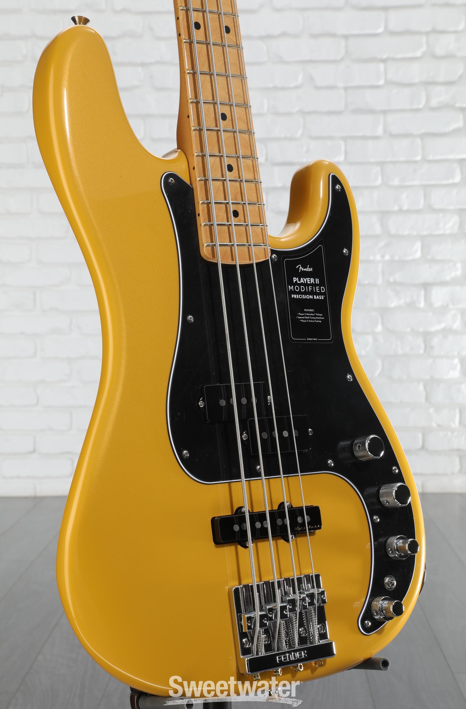 お*ｄ様 Fender Player II Precision Bass Yel Fender Player II Precision Bass, Maple- Hialeah Yellow