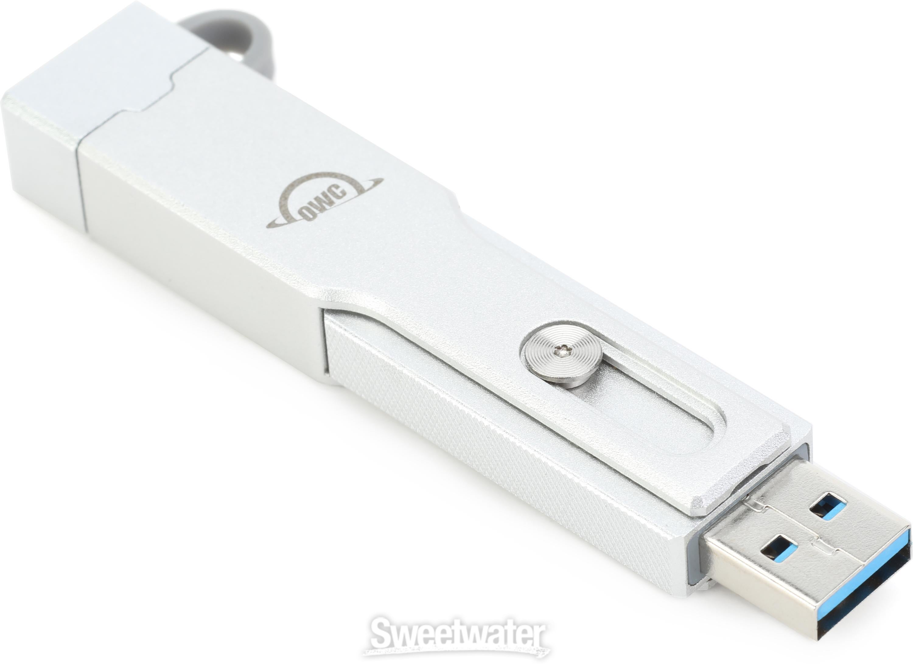 OWC Envoy Pro mini (1.0 TB) - ポータブルSSD USB-C + USB-A (10Gb/s) OWC Envoy Pro mini (1.0 TB) - Portable SSD, USB-C + USB-A (10Gb⁄s