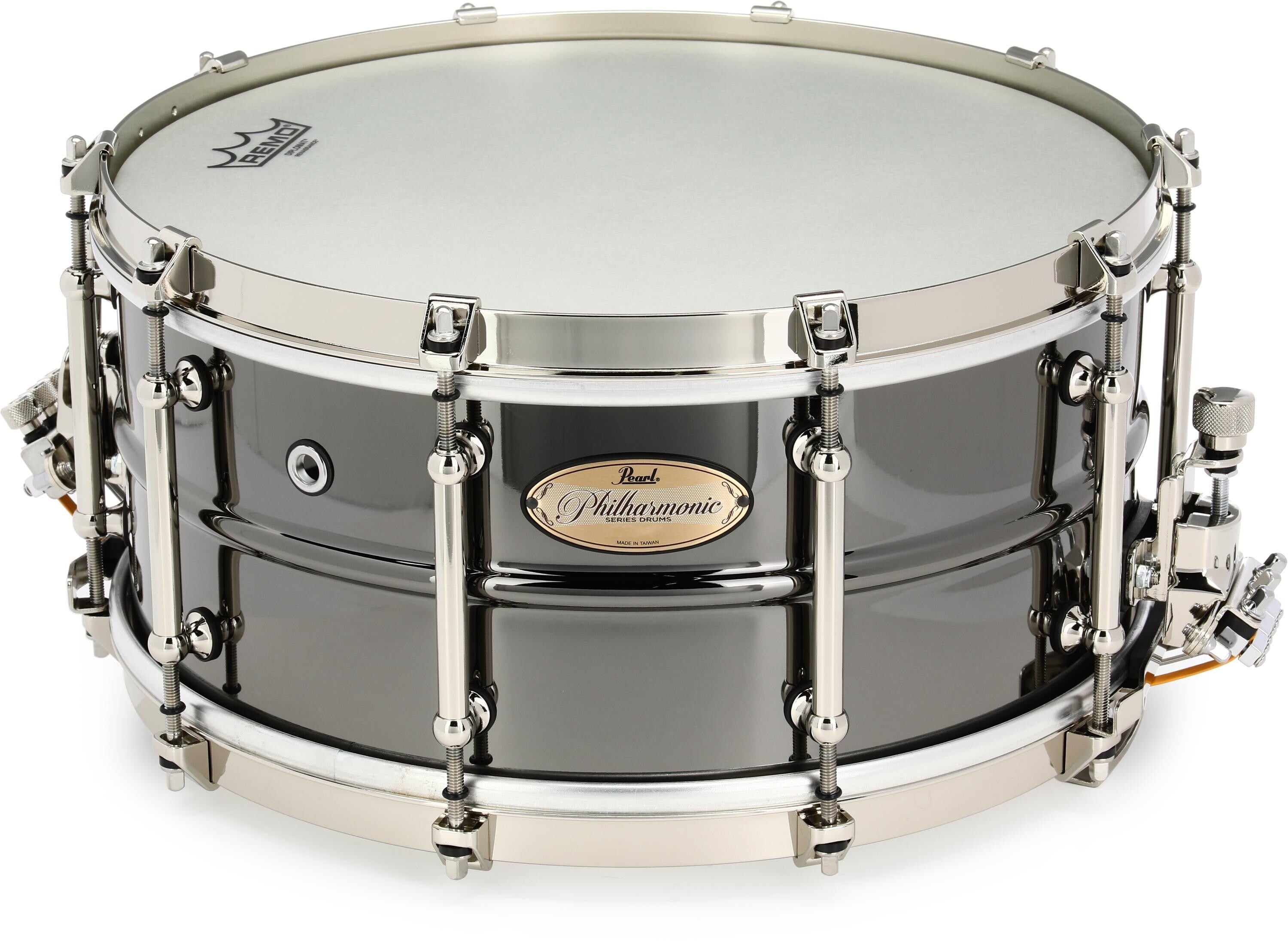 Pearl Philharmonic Snare Drum Concert Drums Walnut 14 x 6.5 in. :  : Musical Instruments