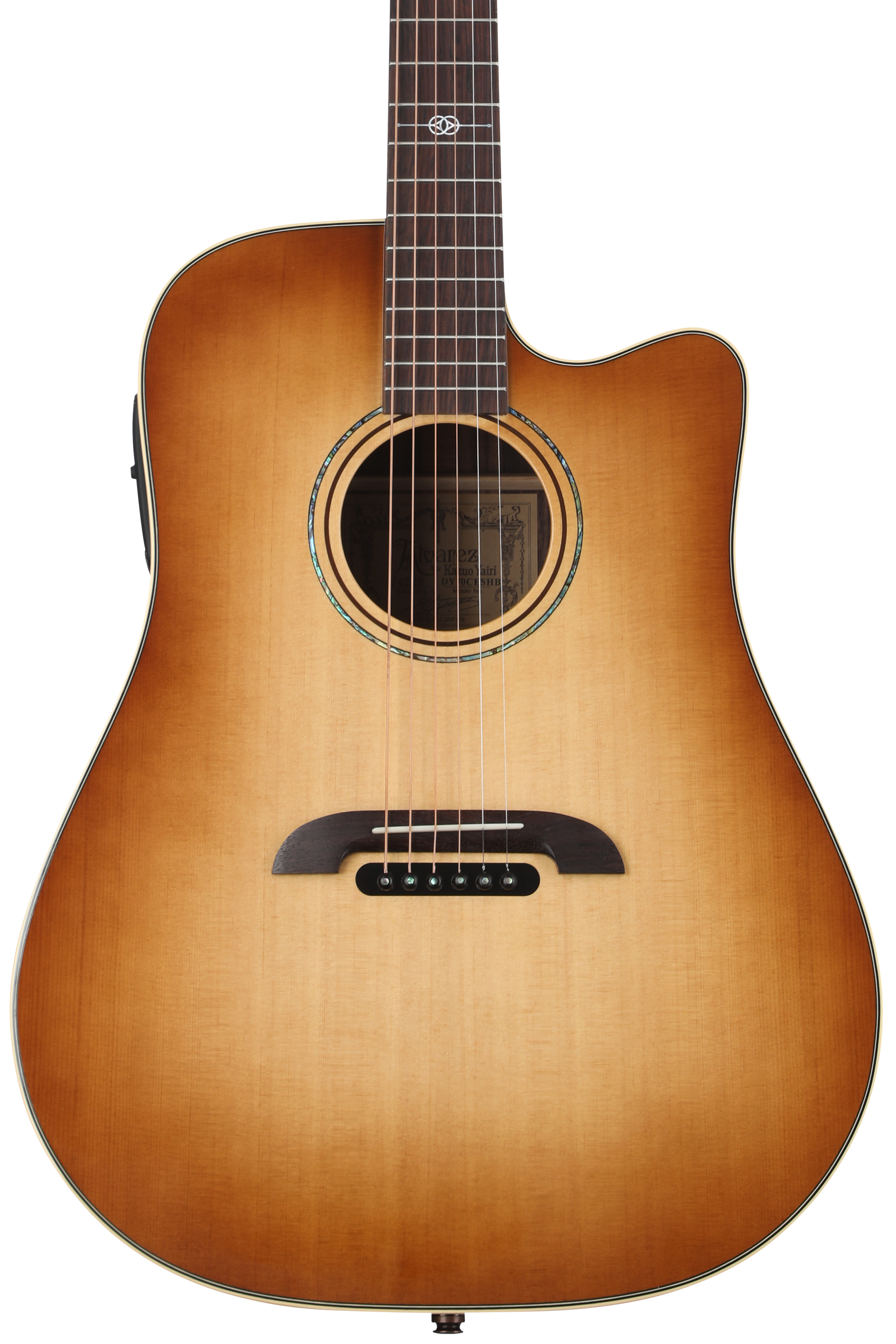 Alvarez Yairi DY70CE Acoustic electric Guitar Shadowburst