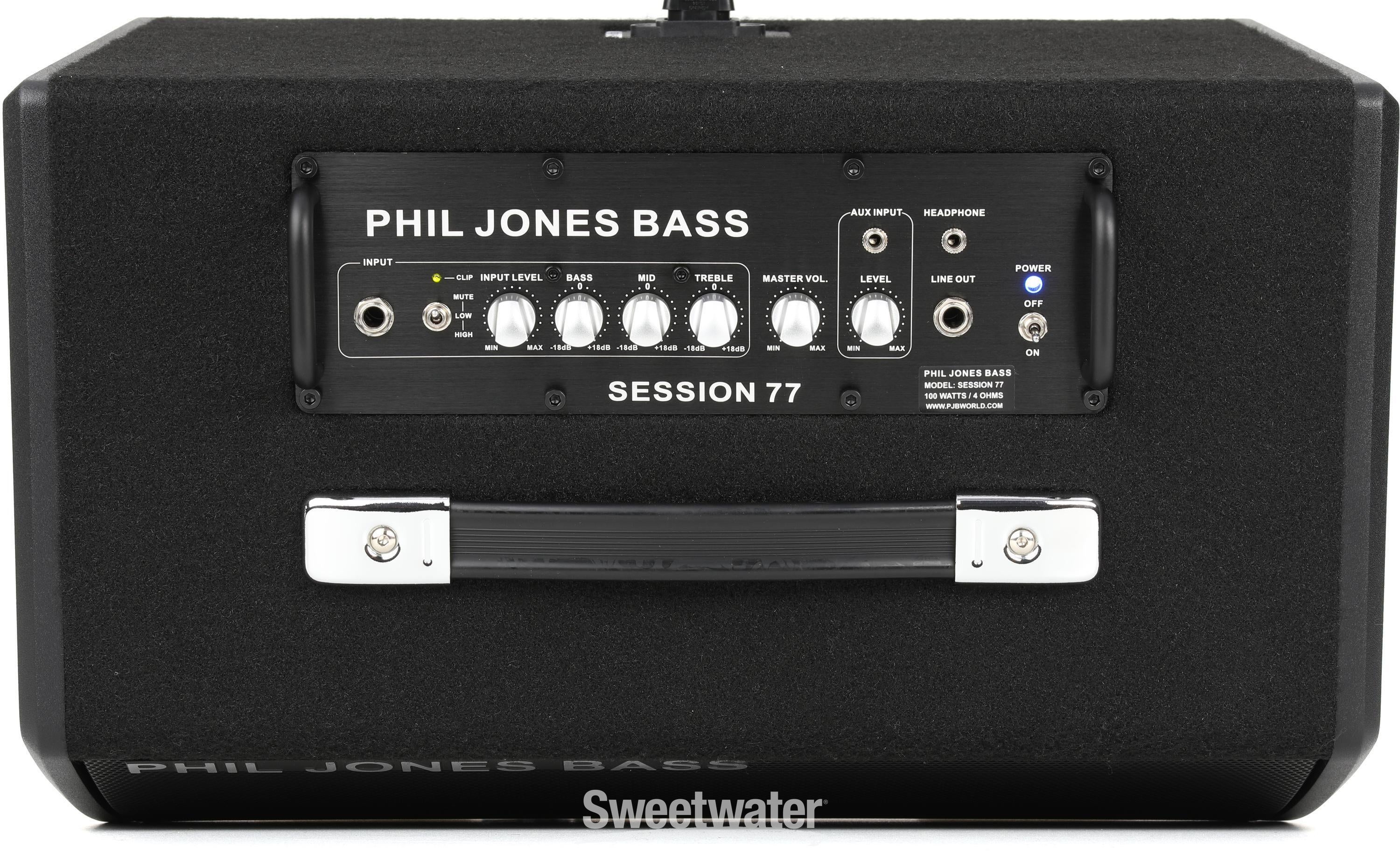 Phil Jones Bass Session 77 100-watt 2 x 7-inch Bass Combo
