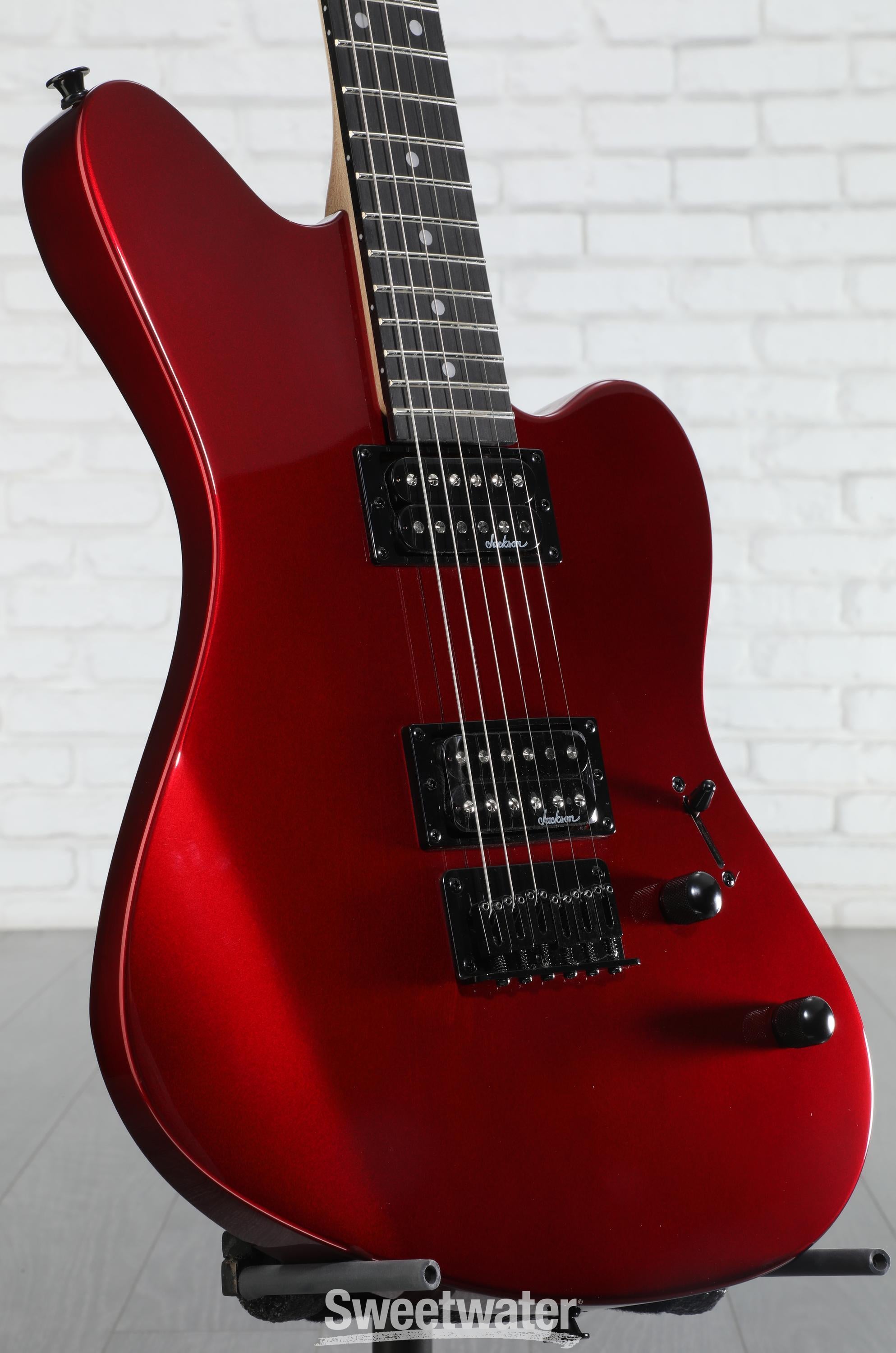 Jackson JS22 Surfcaster HT Electric Guitar - Metallic Red