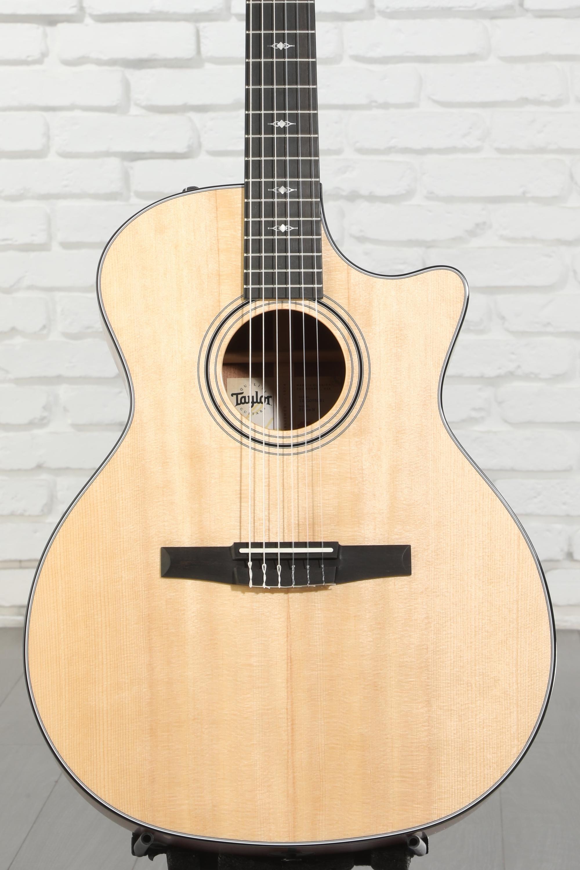 Taylor 314ce-N Nylon Acoustic-electric Guitar - Natural Sitka