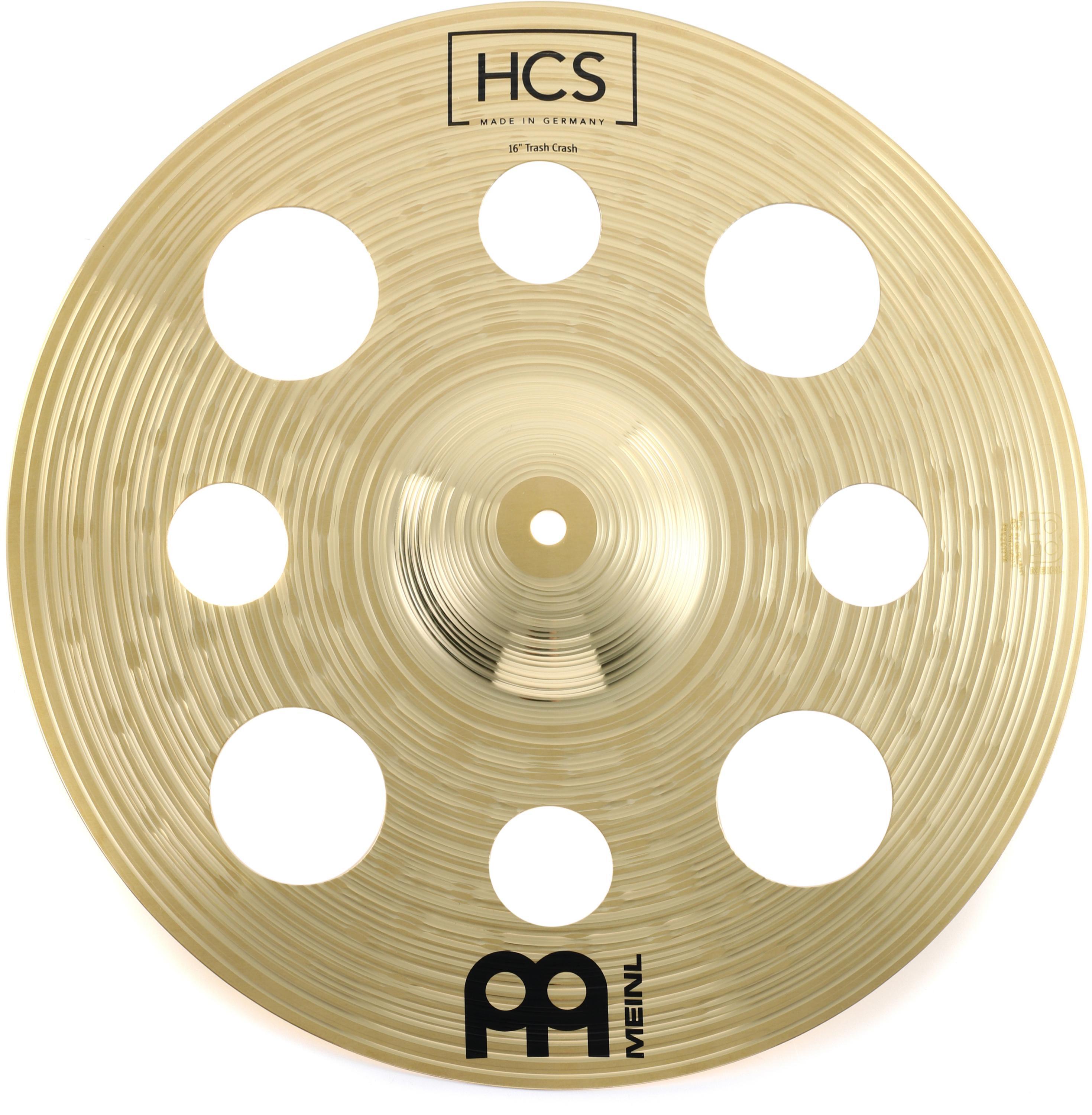 Meinl Cymbals 16-inch HCS Trash Crash Cymbal Reviews | Sweetwater