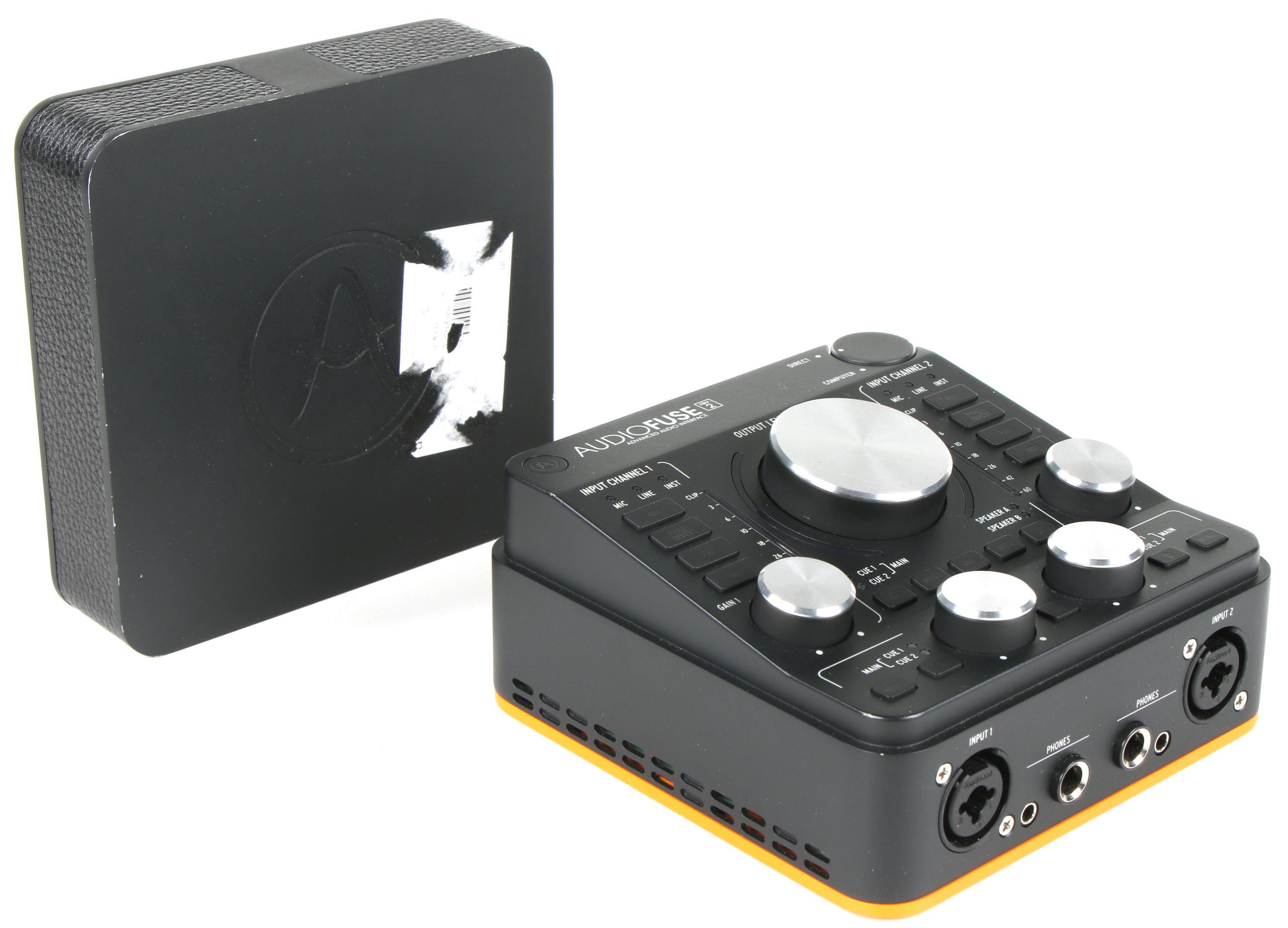 Arturia AudioFuse Rev2 USB Audio Interface - Black