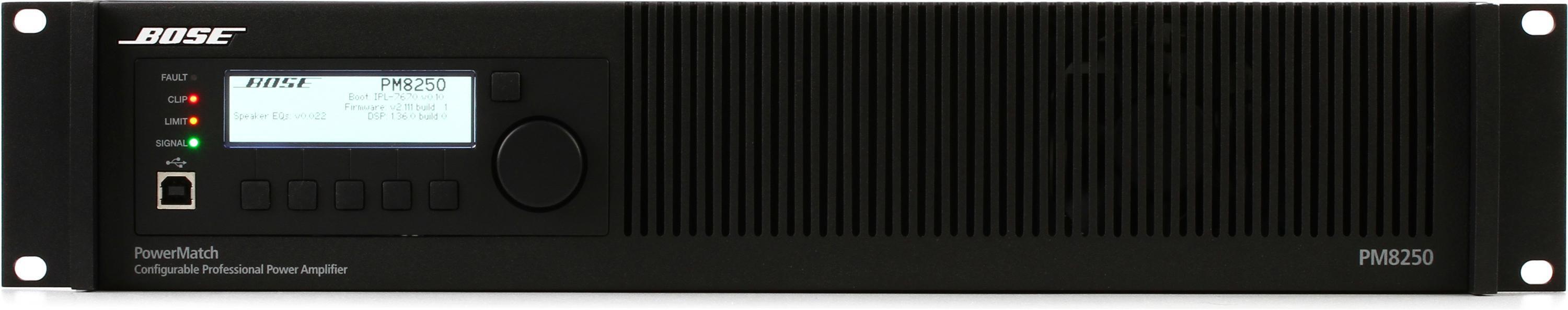 Bose Professional PowerMatch PM8250 Power Amplifier Reviews