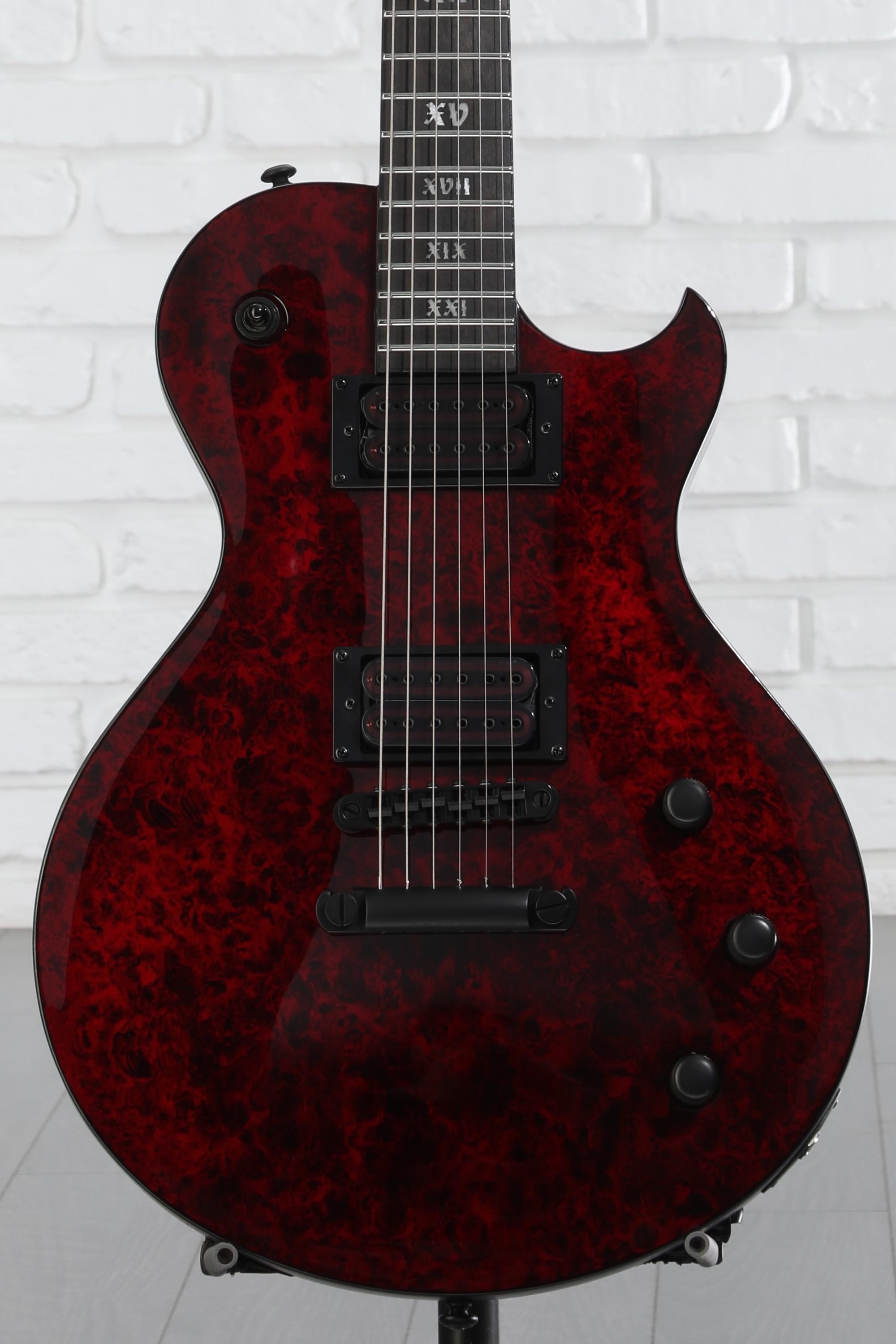 Schecter Solo-II Apocalypse Electric Guitar - Red Reign