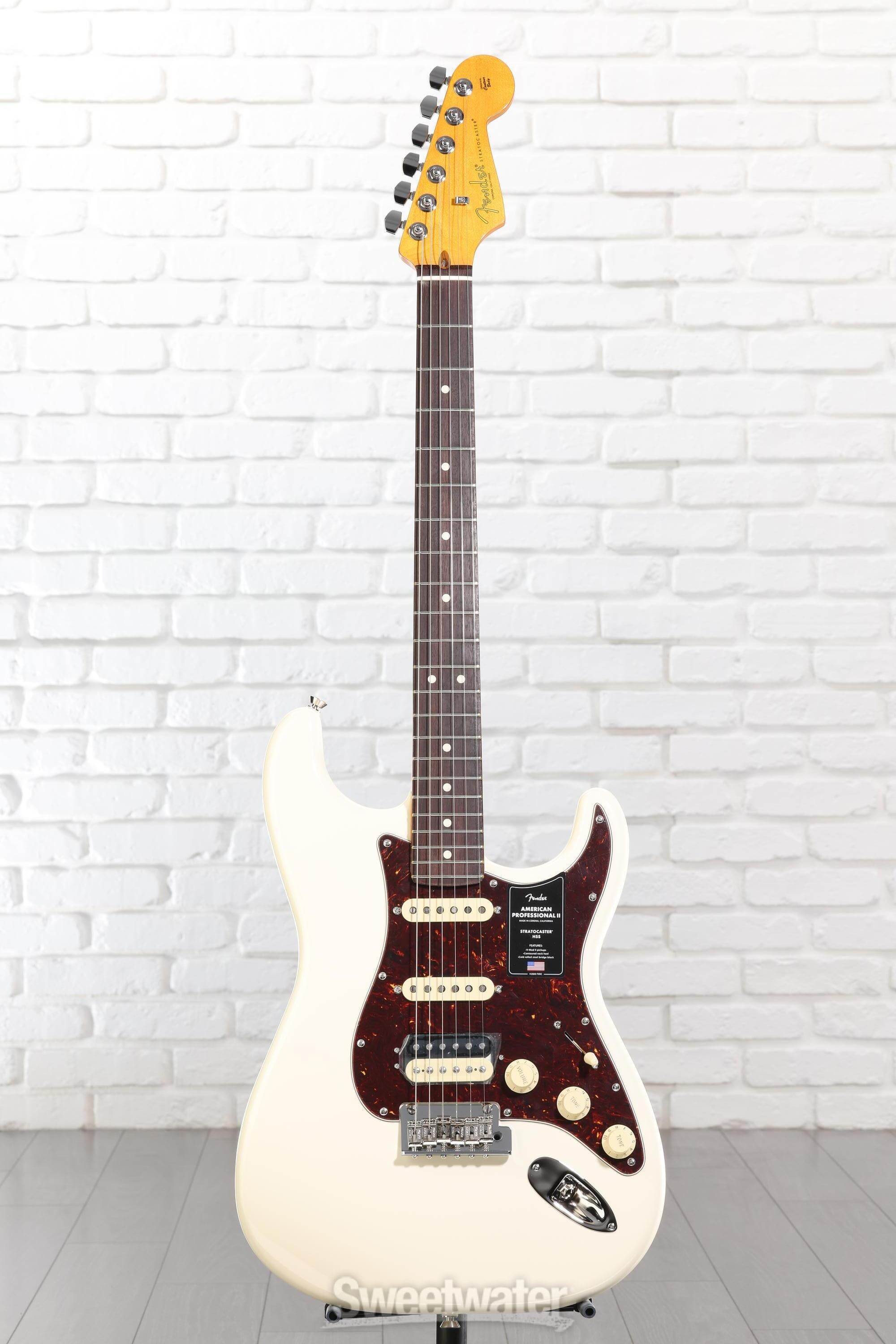 Fender American Professional II Stratocaster HSS - Olympic White