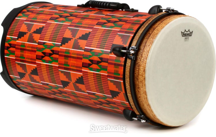 Remo Valencia 100 Series Key-tuned Tubano - 12 inches, Kintekloth