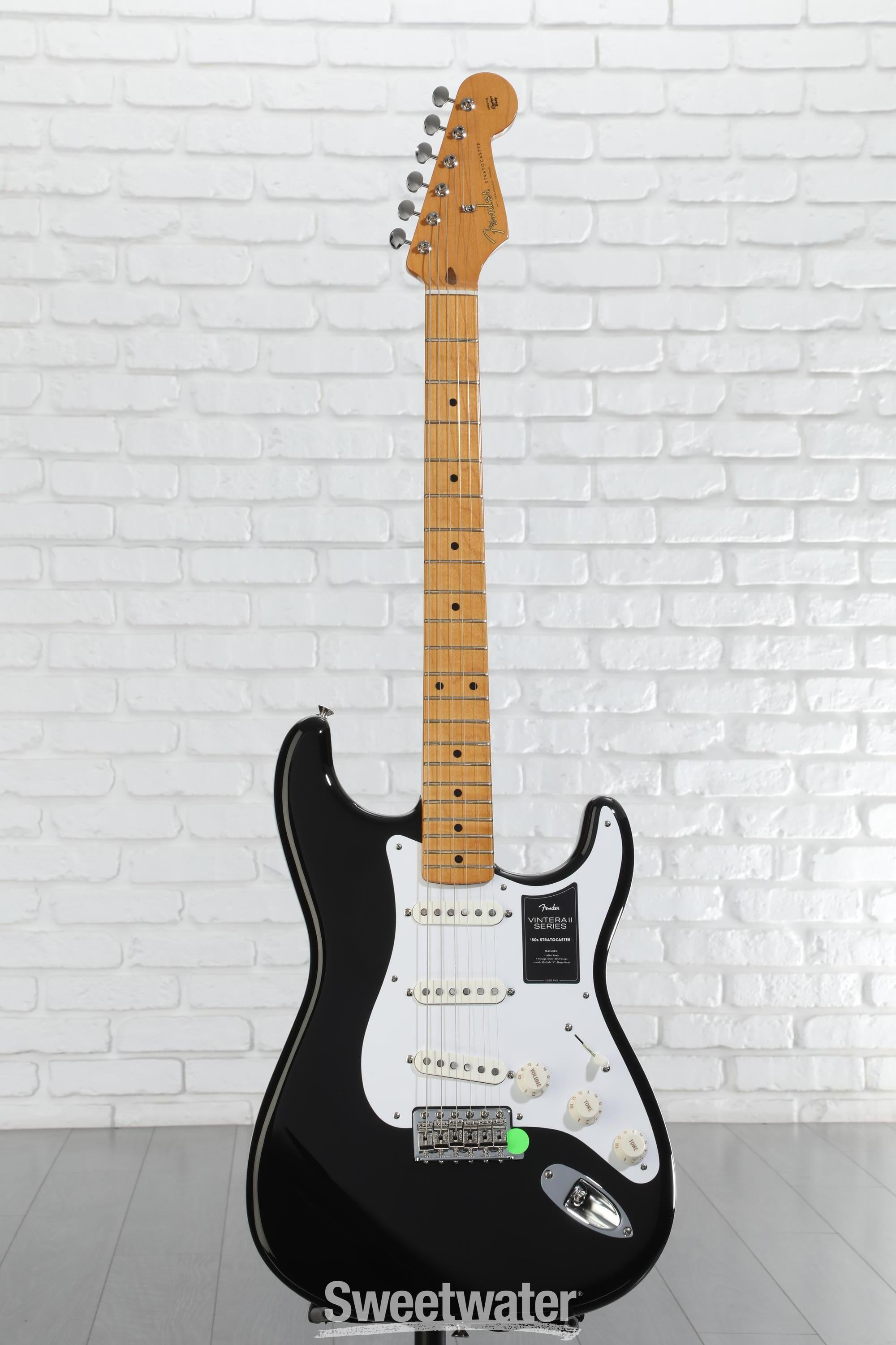 Fender Vintera II '50s Stratocaster Electric Guitar - Black