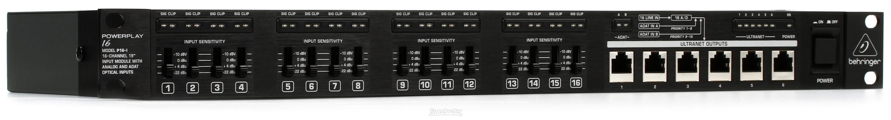 新品P16-I POWERPLAY BEHRINGER 16-I 16チャンネル Amazon.com: Behringer Powerplay P16-HQ 16-Channel Digital