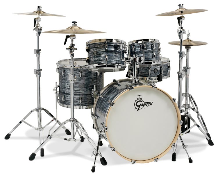 Gretsch Drums Renown RN2-E8246 4-piece Shell Pack - Silver Oyster Pearl