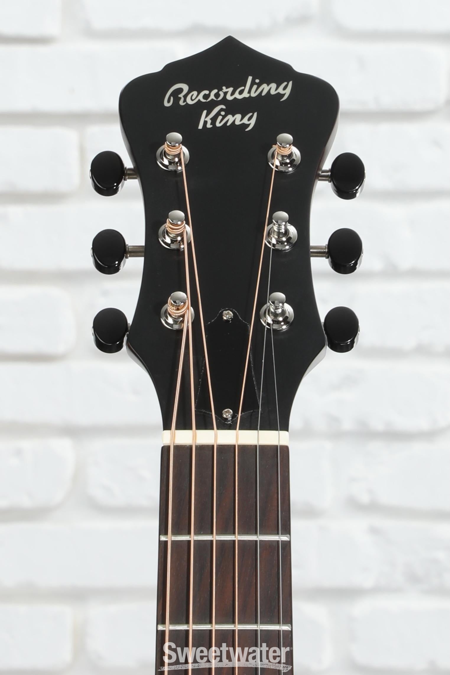 Recording King リゾネーター ラウンドネック 楽天市場】RECORDING KING（レコーディングキング） アコースティック