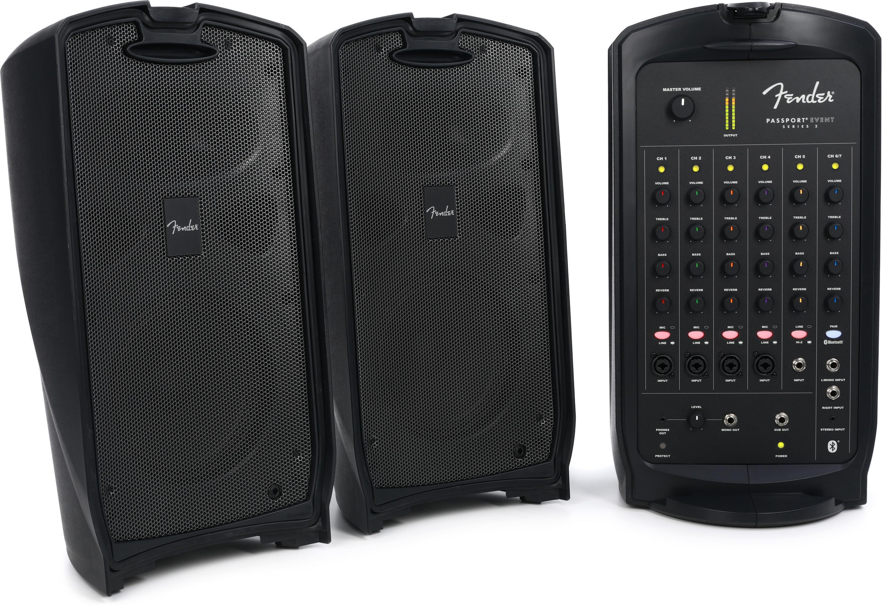 Fender Passport Event S2 Portable PA System Sweetwater