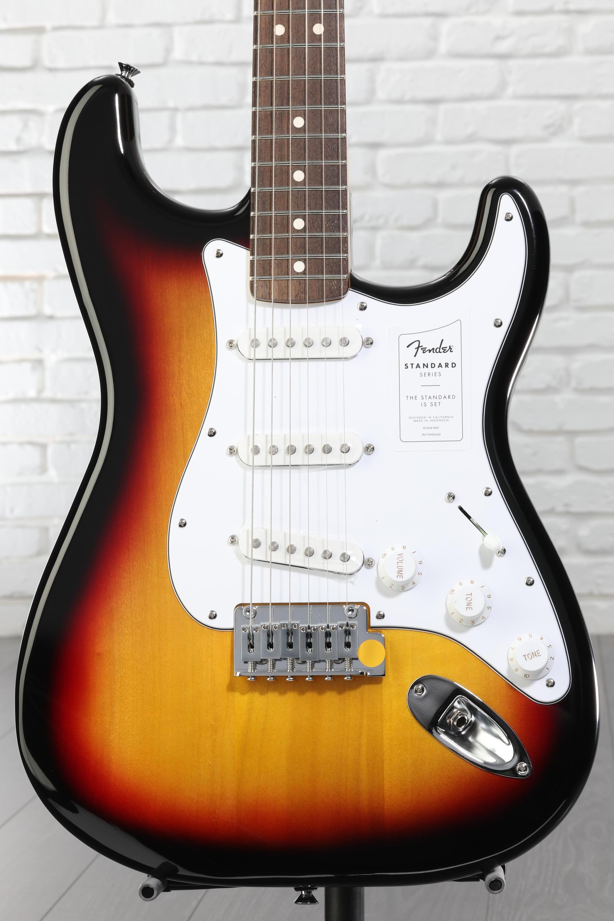 Fender Standard Stratocaster Electric Guitar - 3-color Sunburst