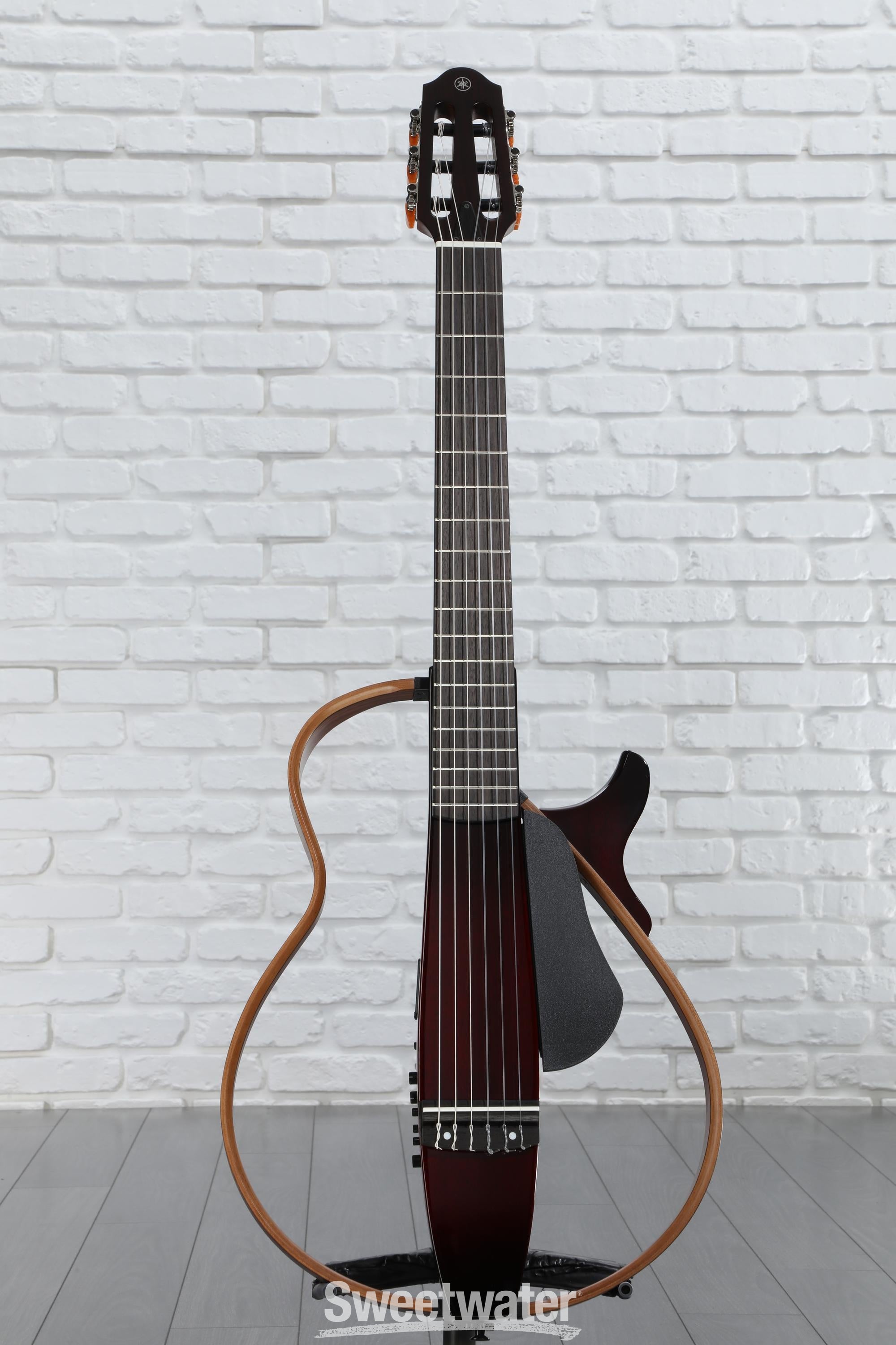 Yamaha SLG200N Silent Nylon-String Guitar - Crimson Red