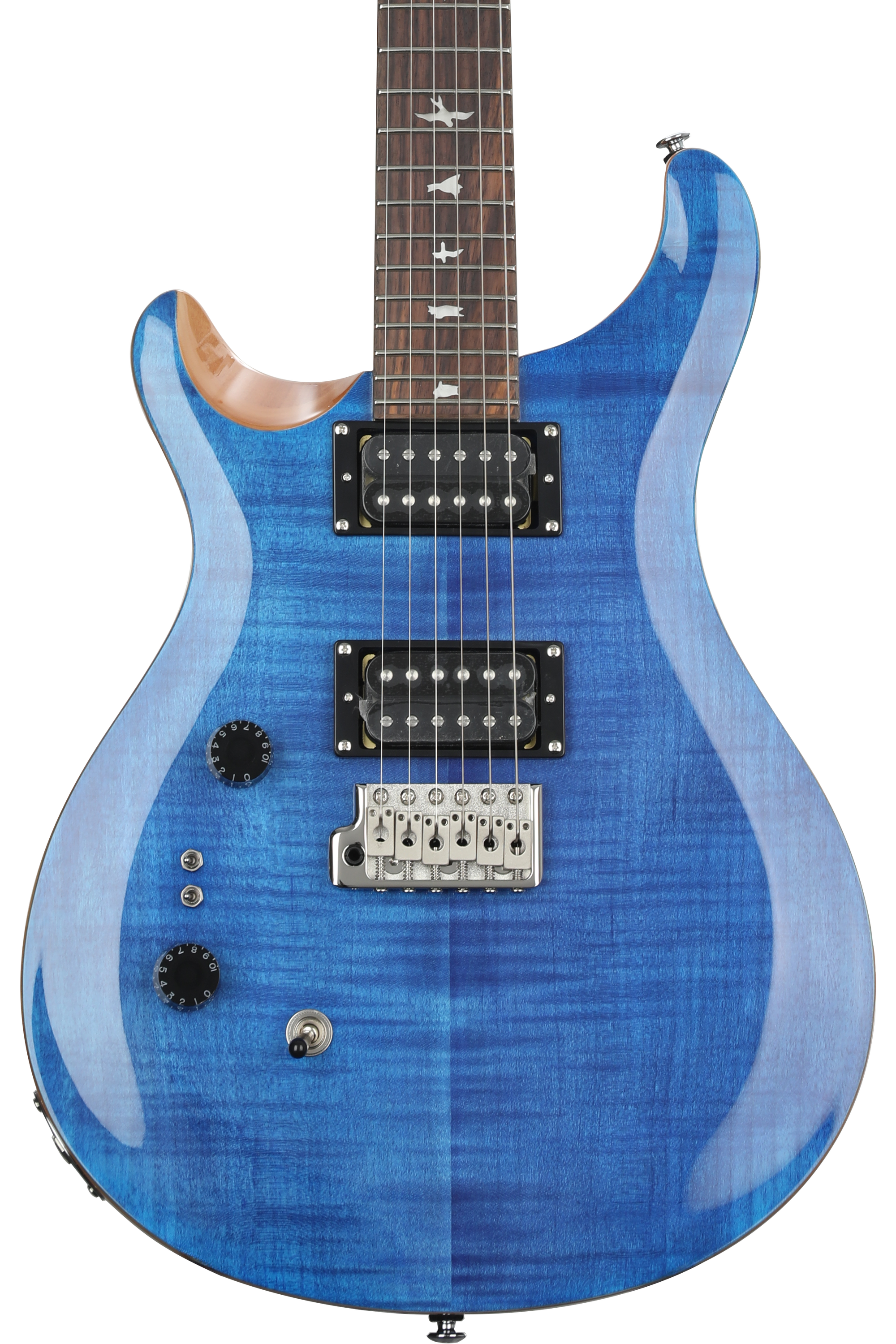 PRS SE Custom 24-08 Left-handed Electric Guitar - Faded Blue