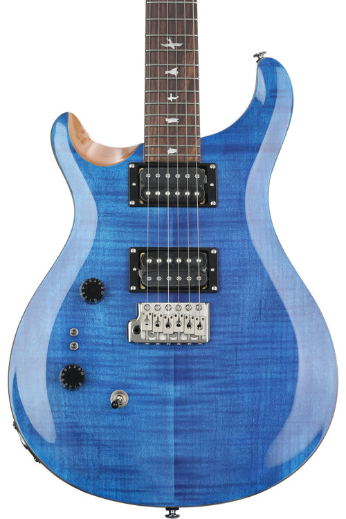 PRS SE Custom 24-08 Left-handed Electric Guitar - Faded Blue