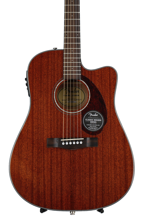 Fender CD-140SCE Dreadnought Acoustic-Electric Guitar - Natural