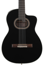 Photo of Takamine GC-6CE Nylon String Acoustic-Electric Guitar - Black
