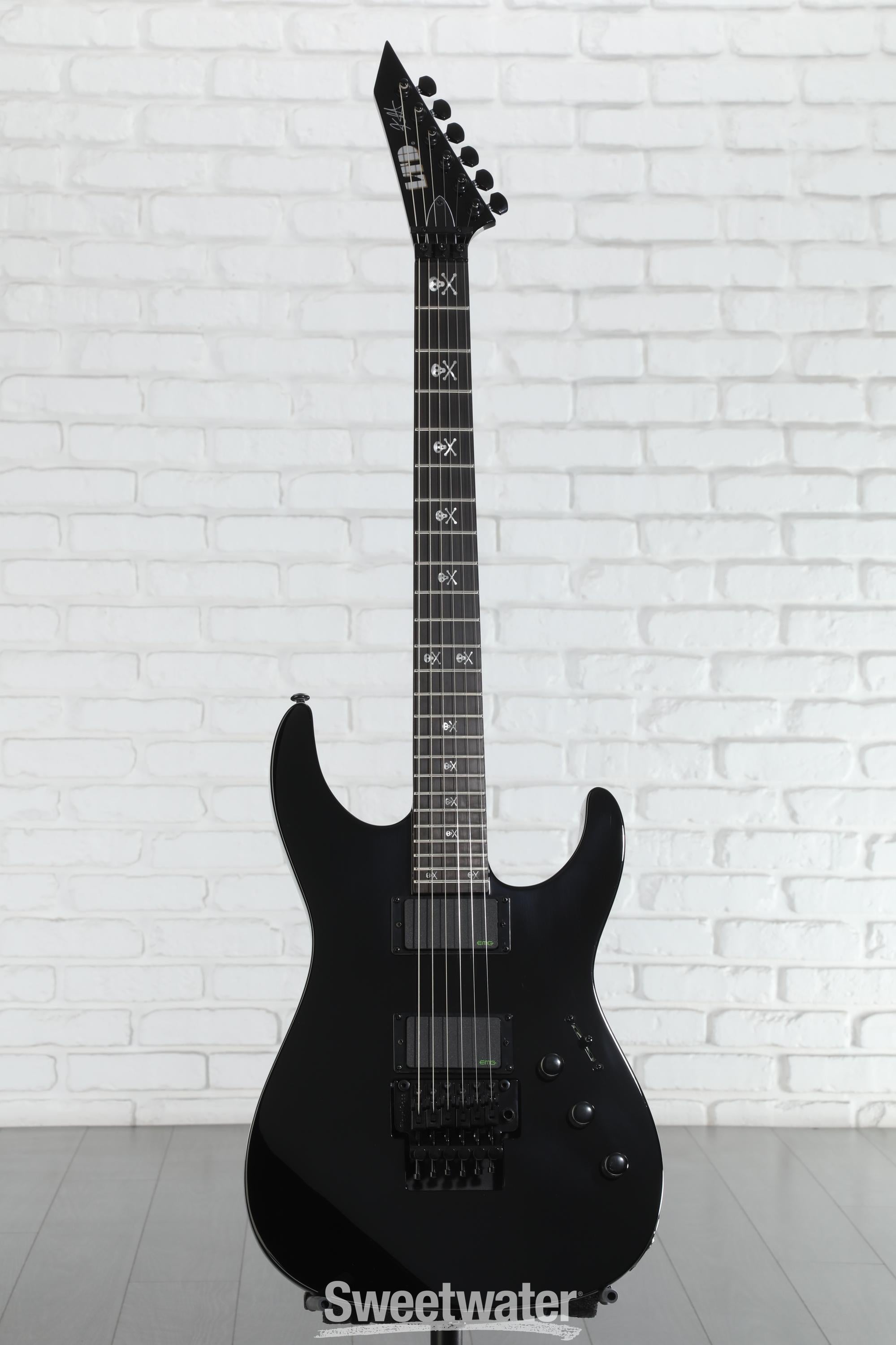 ESP LTD Kirk Hammett Signature KH-602 - Black | Sweetwater