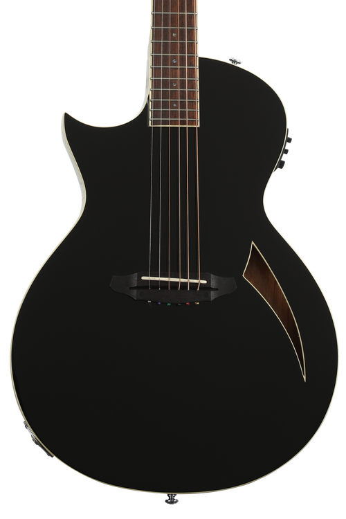 ESP Guitars - LTD TL-6S Thinline Electric Guitar - Black - Left Handed