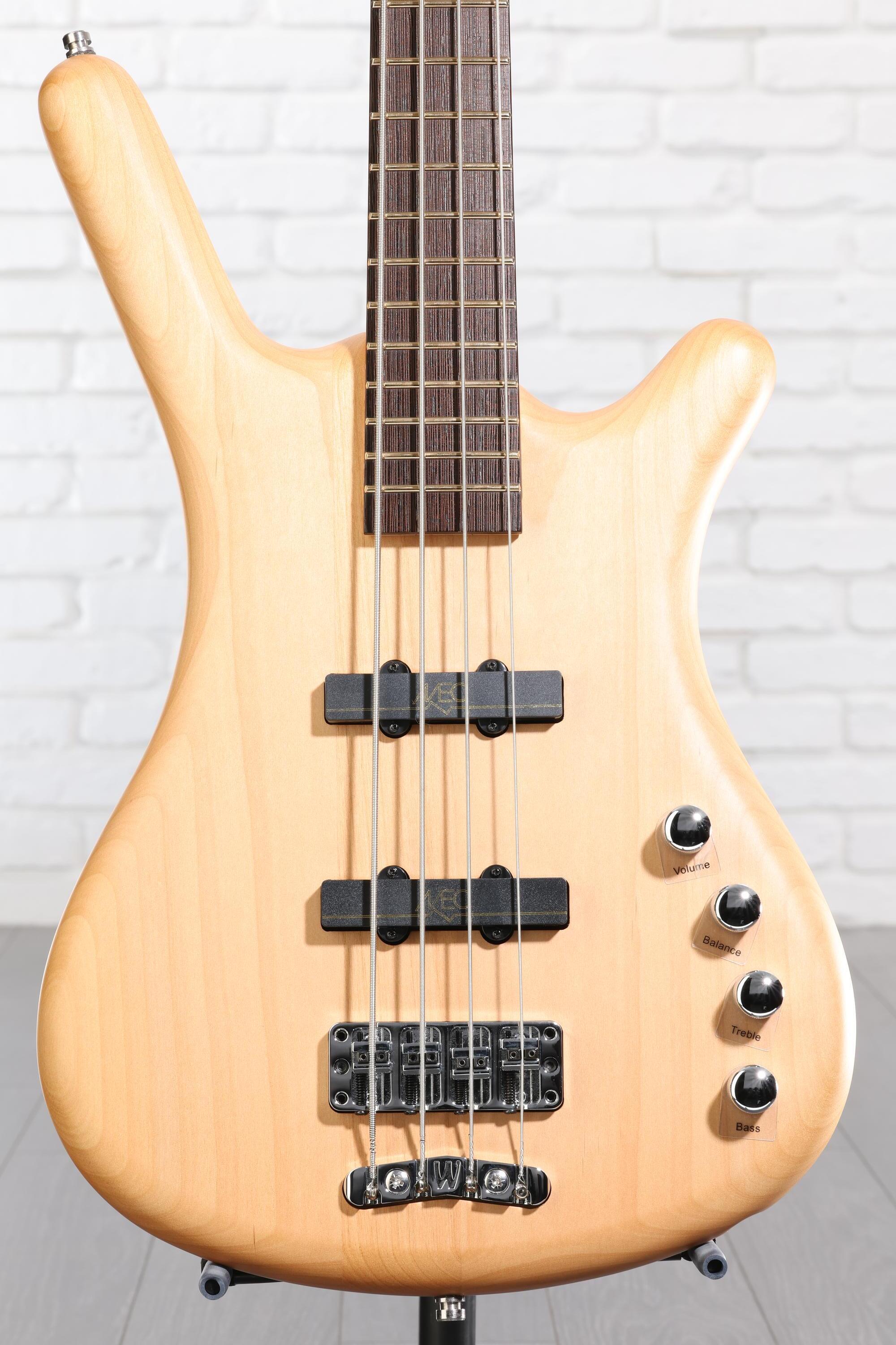 Warwick RockBass Corvette Basic Bass Guitar - Natural | Sweetwater