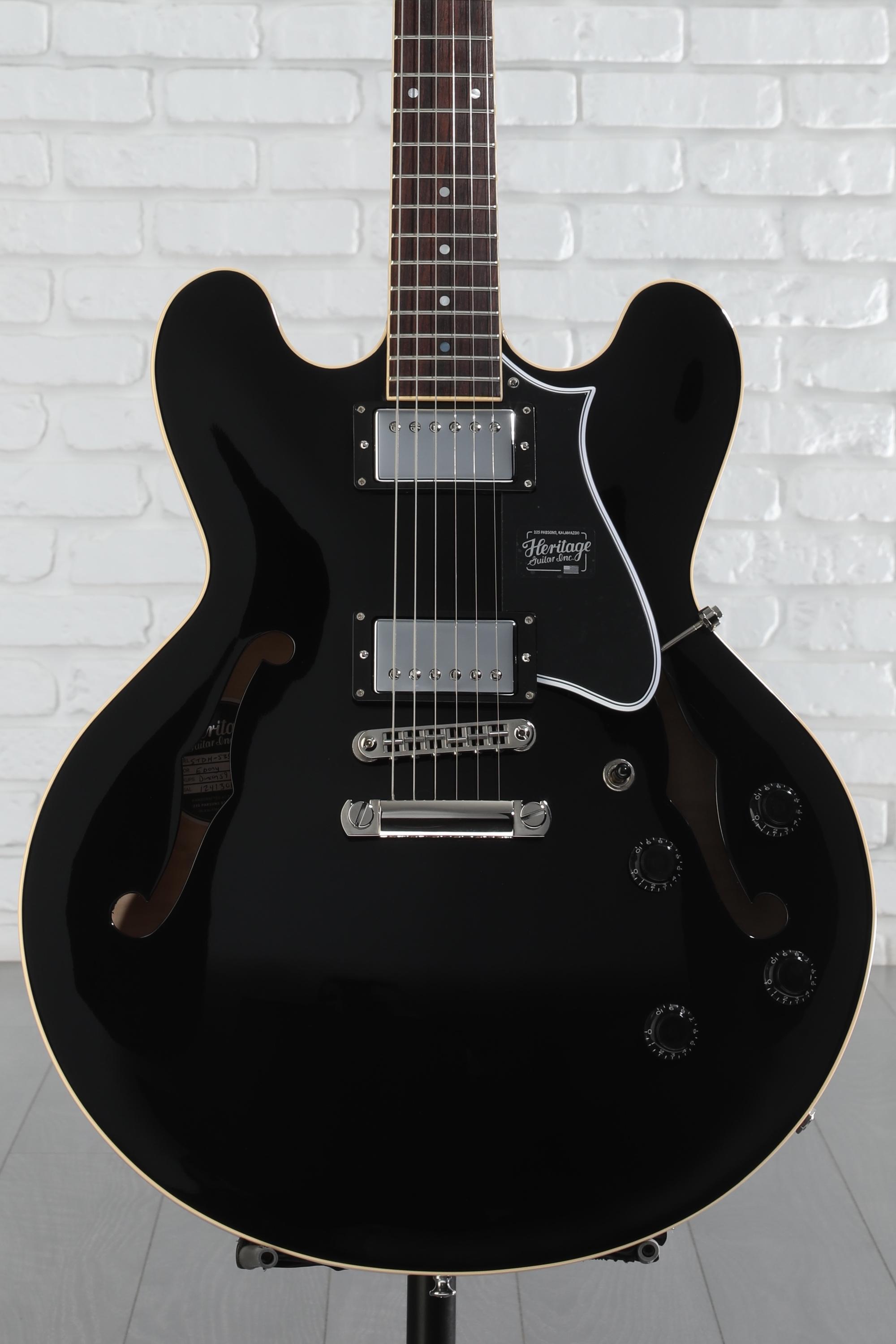 Heritage H-535 Ebony セミアコ USA製 Heritage Standard H-535 Semi-hollowbody Electric Guitar