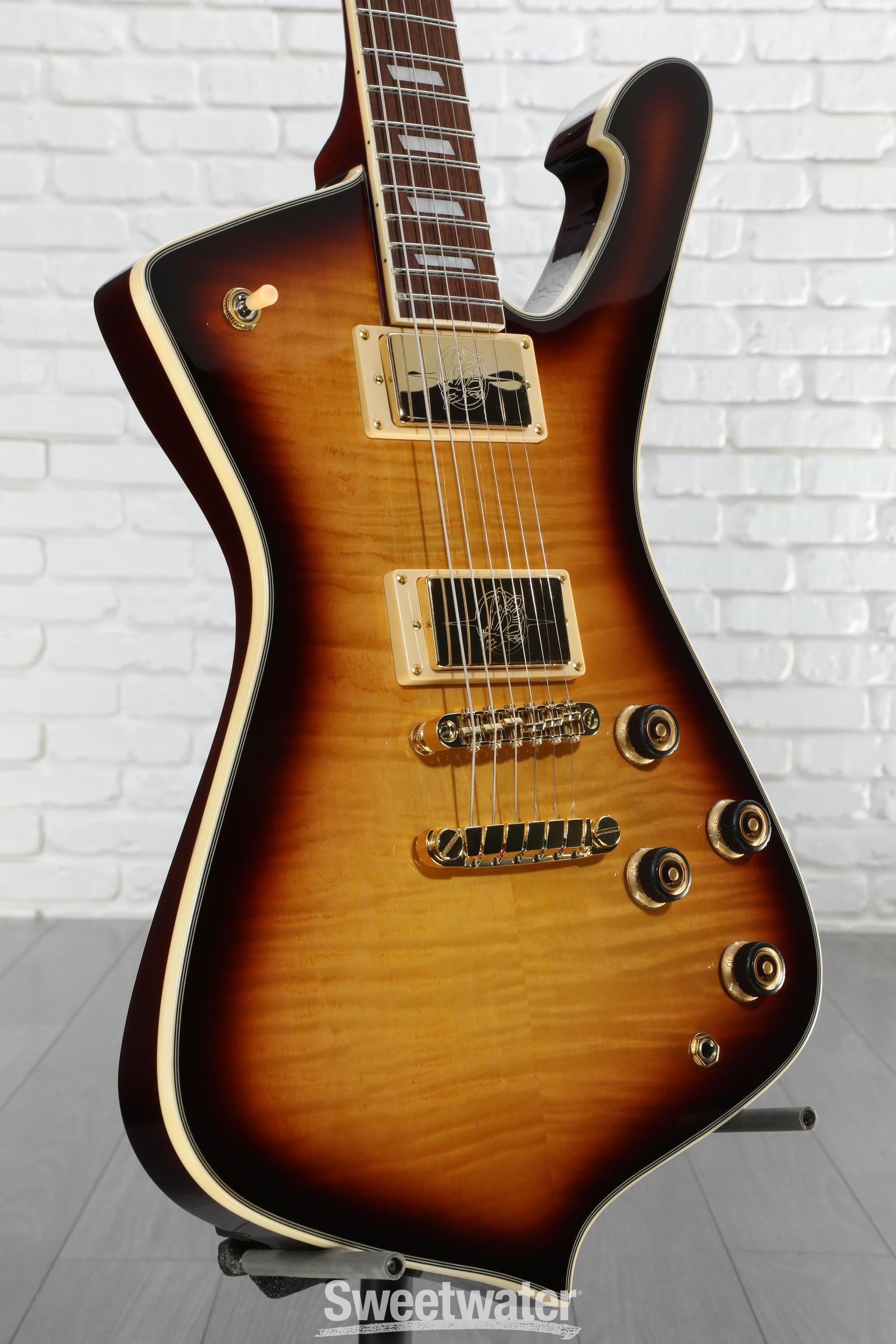 Ibanez Iceman IC420FM Electric Guitar - Violin Sunburst | Sweetwater