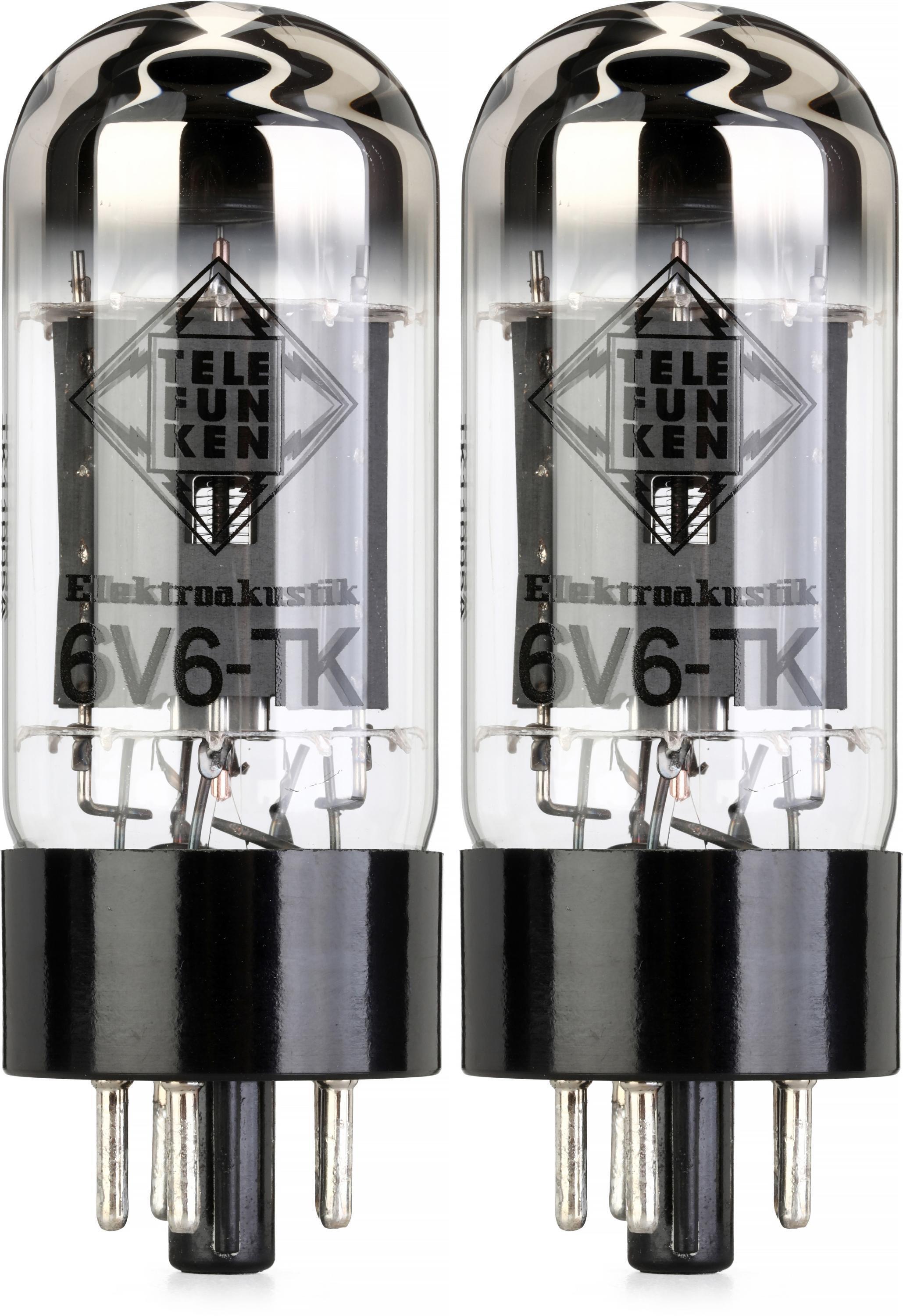Telefunken 6V6-TK Black Diamond Series Power Tubes - Matched Pair