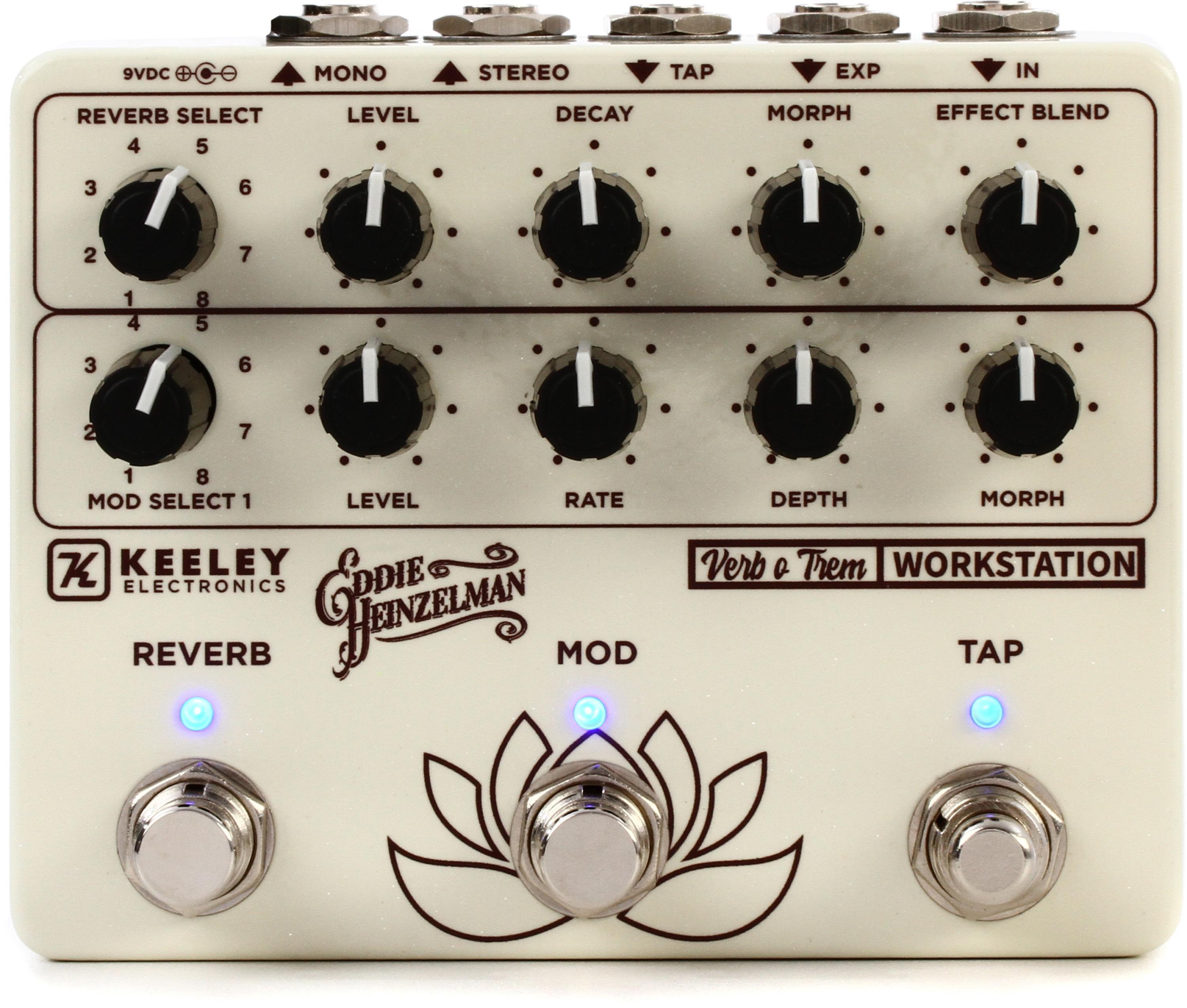 Keeley Verb O Trem WORKSTATION EH mod reverb eddie henzelman 揺れ 