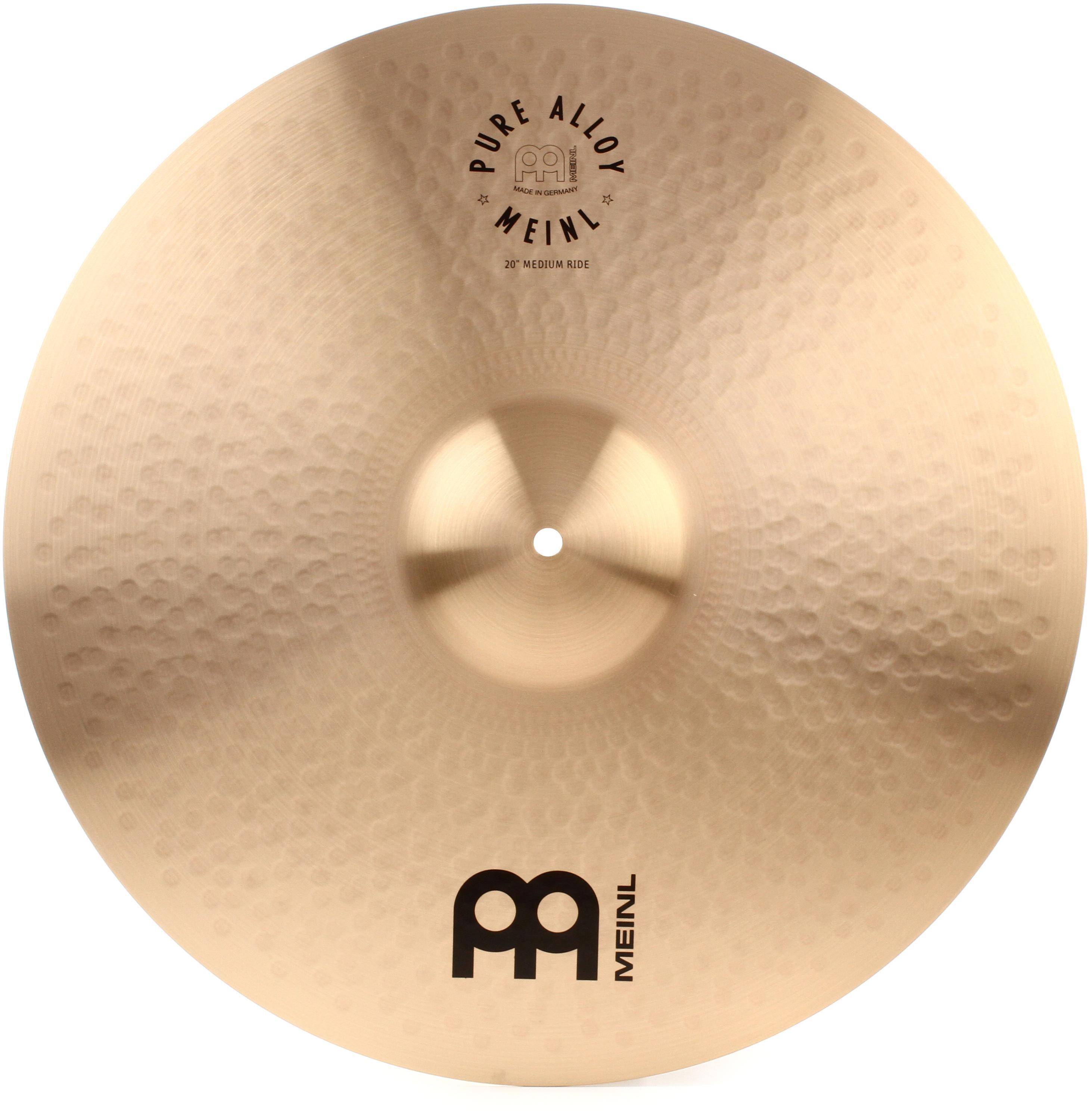 Meinl Cymbals Pure Alloy Ride Cymbal - 20 inch, Medium
