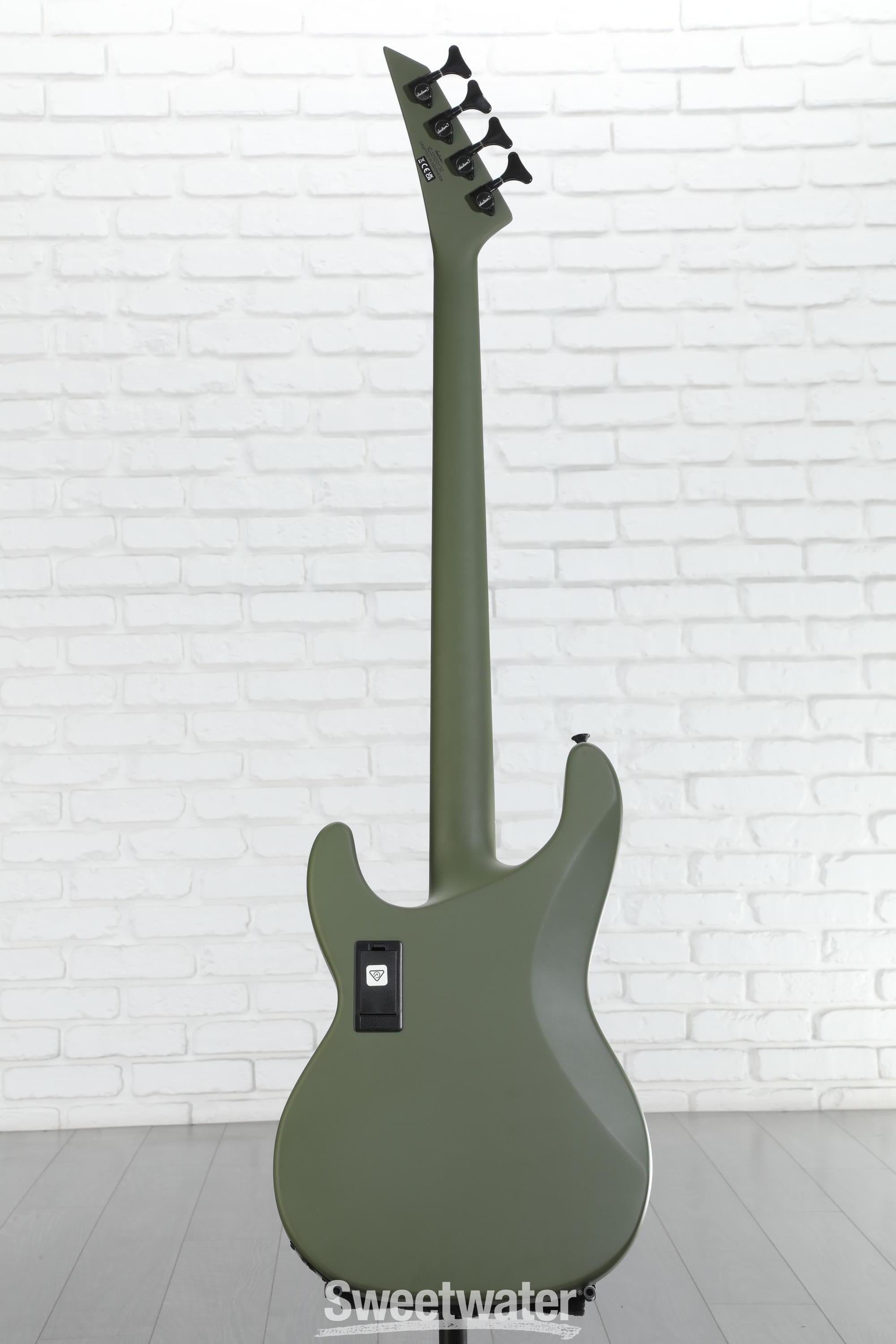 Jackson X Series Concert Bass CBXNT DX IV - Matte Army Drab