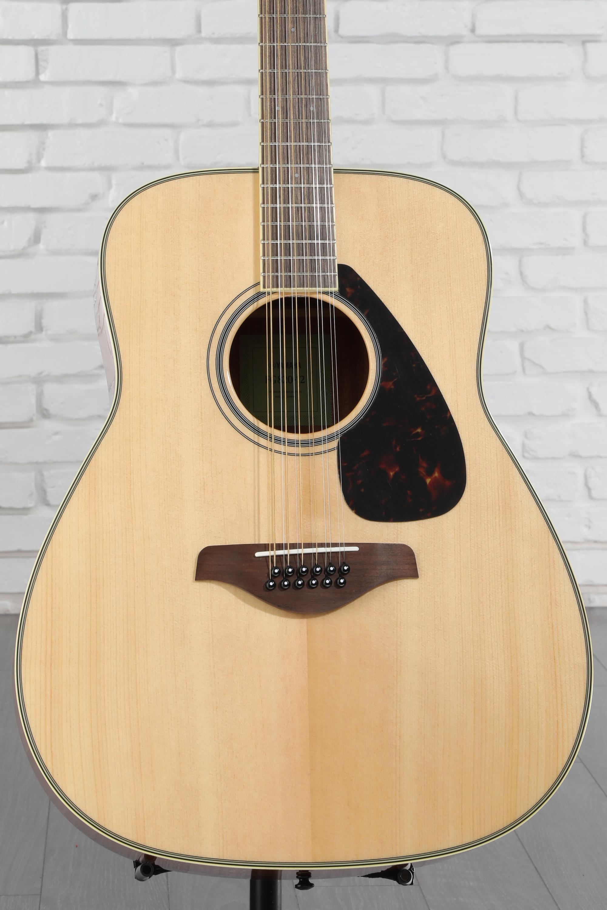 Yamaha FG820-12 12-string Acoustic Guitar - Natural | Sweetwater