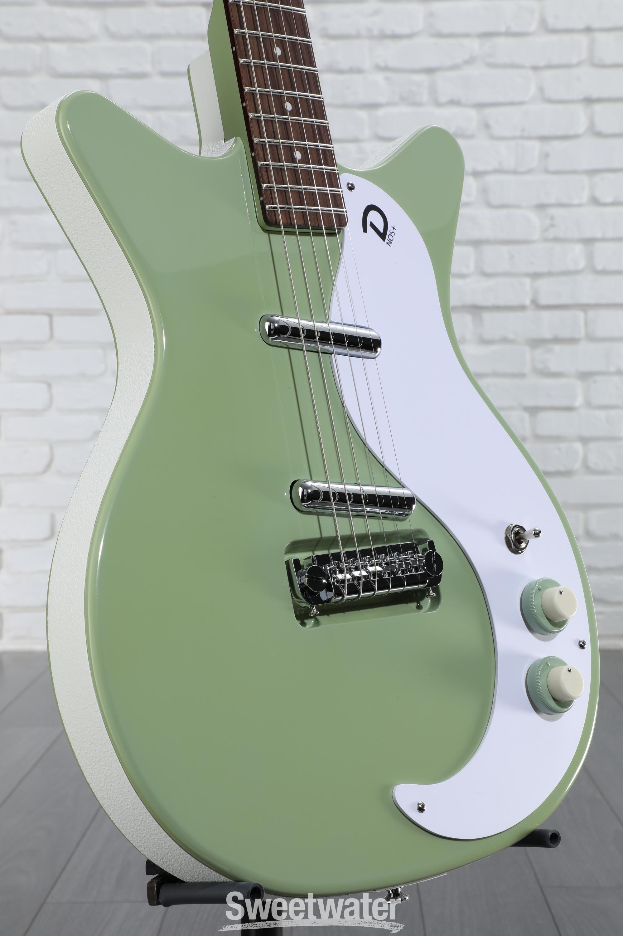 Danelectro '59M NOS+ Electric Guitar - Keen Green | Sweetwater