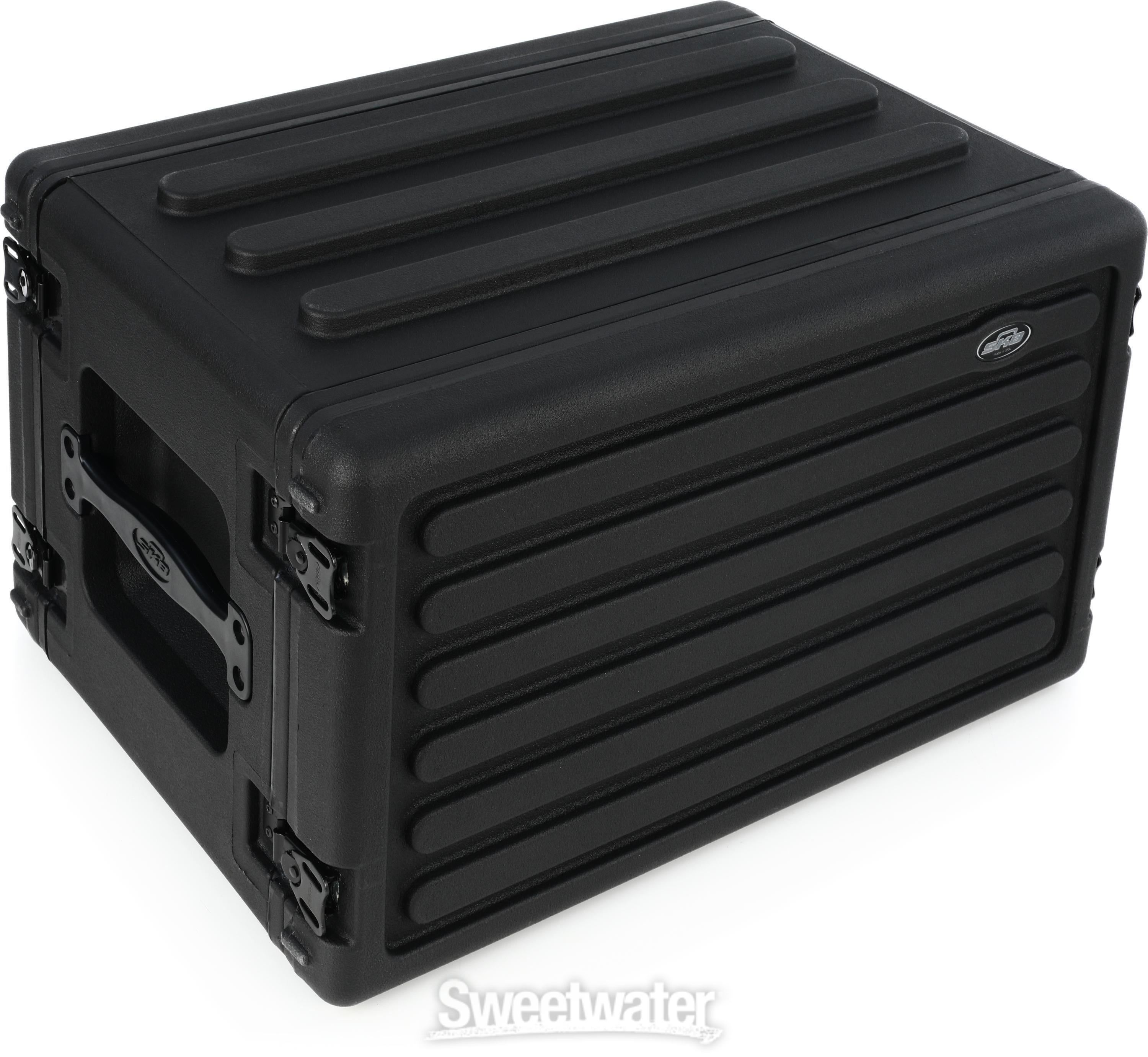 SKB 1SKB-R6S Roto-Molded Shallow 6U Rack Case | Sweetwater