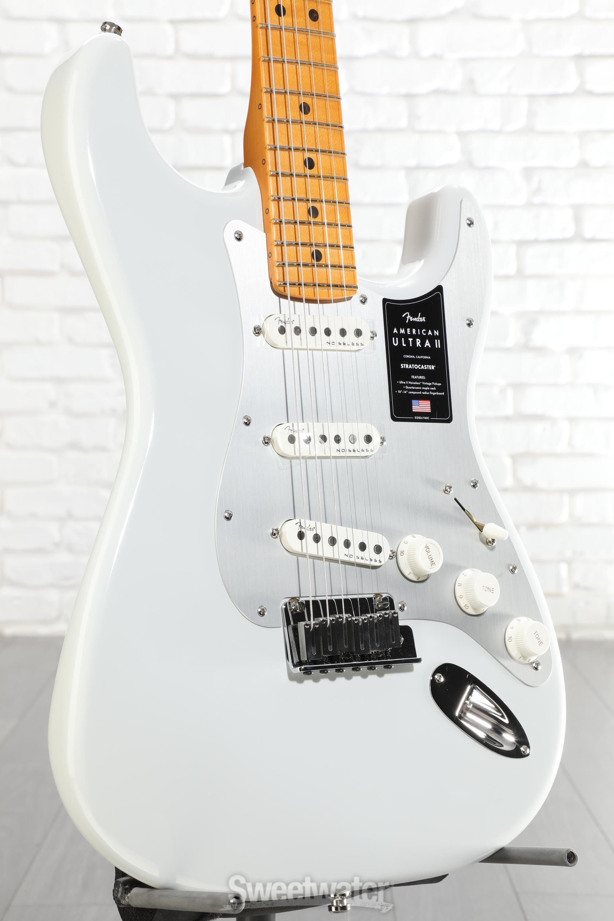Fender American Ultra II Stratocaster Electric Guitar - Avalanche