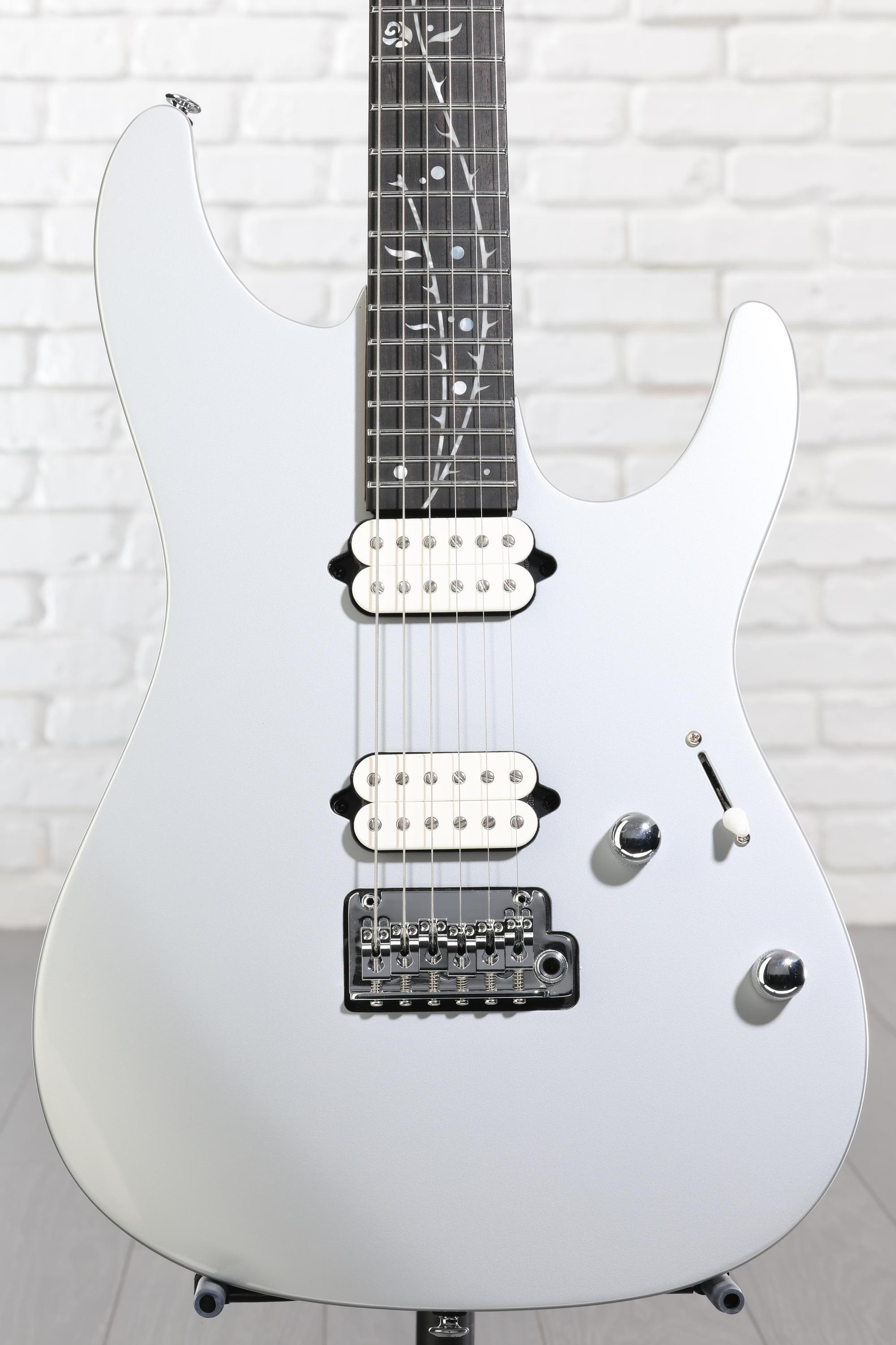 Ibanez TOD10 Tim Henson Signature Electric Guitar - Classic Silver