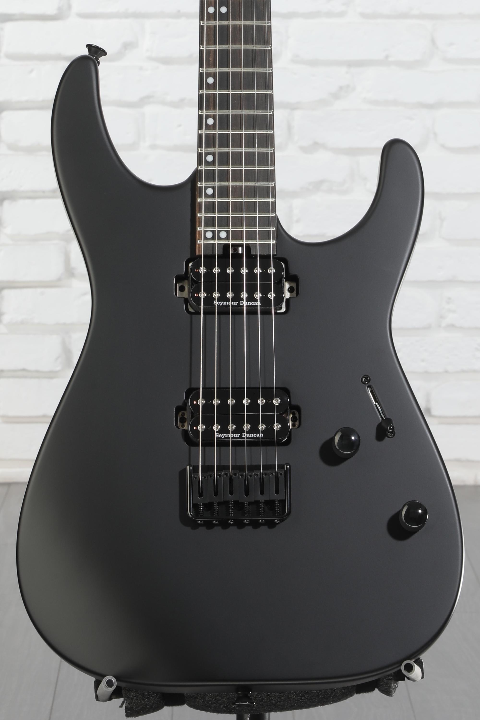 Charvel Pro-Mod DK24 HH HT Electric Guitar - Satin Black | Sweetwater