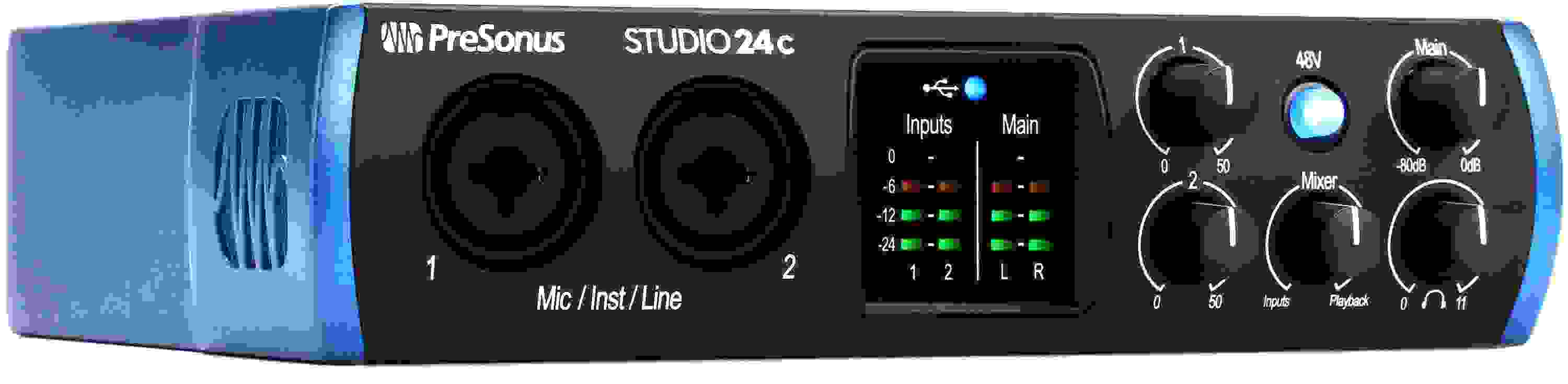 PreSonus Studio 24c USB-C Audio Interface